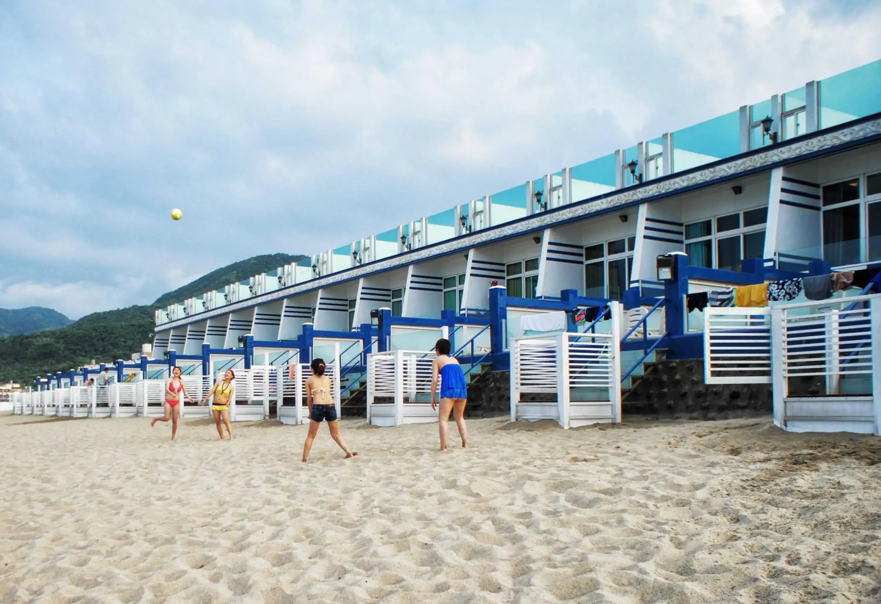 Beach, Property Building in White House Hot Spring Beach Resort