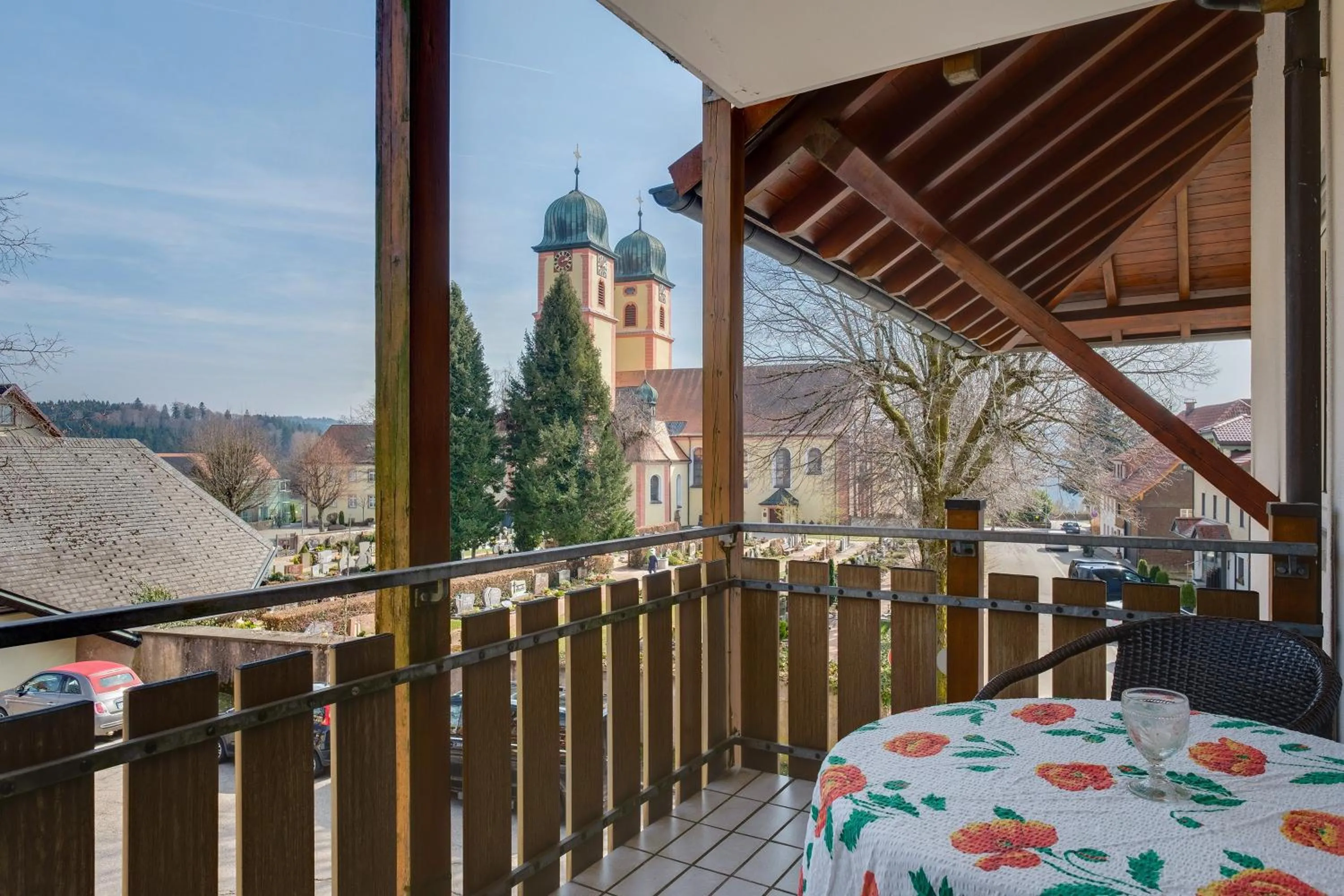 Property building in Ferienwohnung Christa