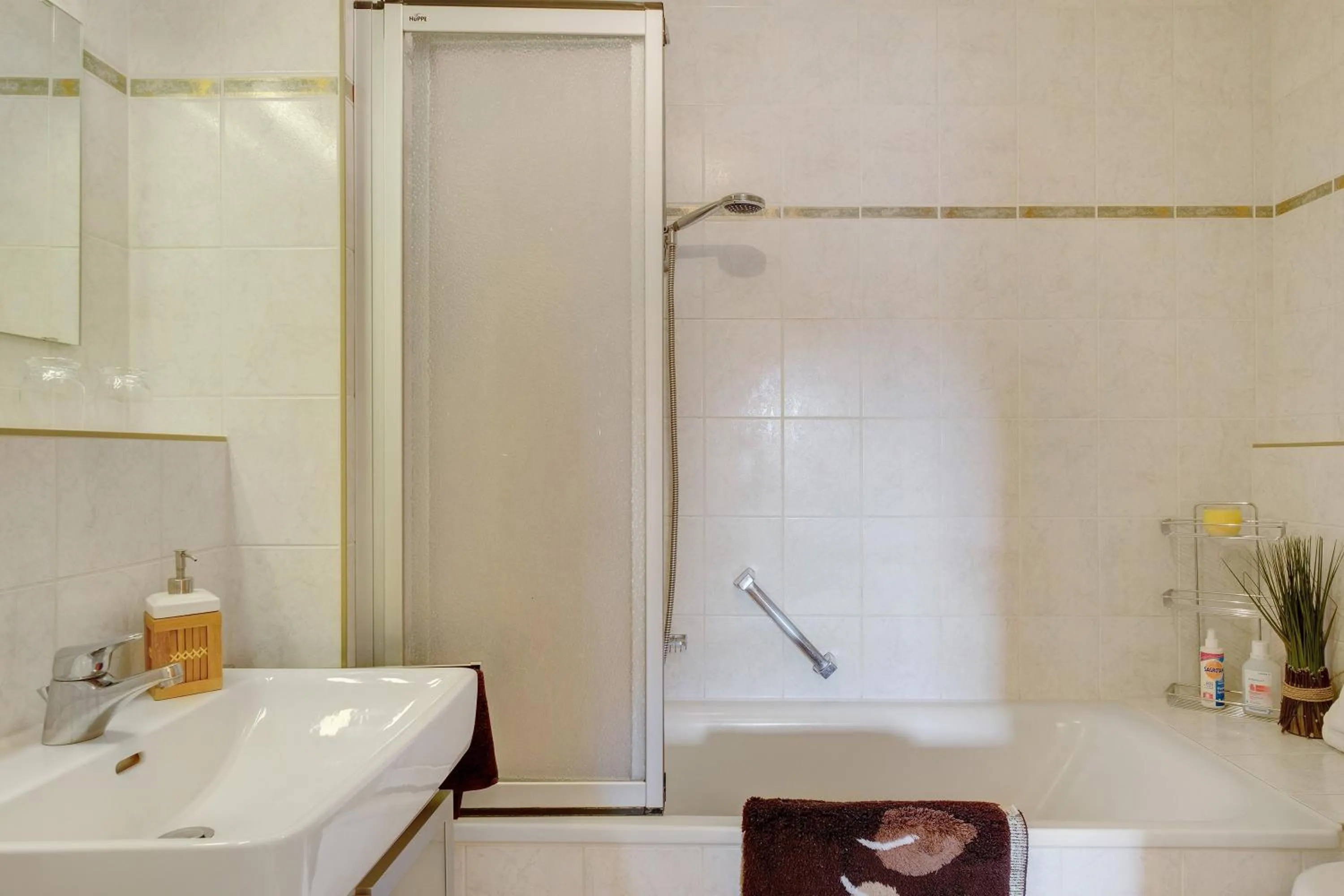 Bathroom in Ferienwohnung Christa