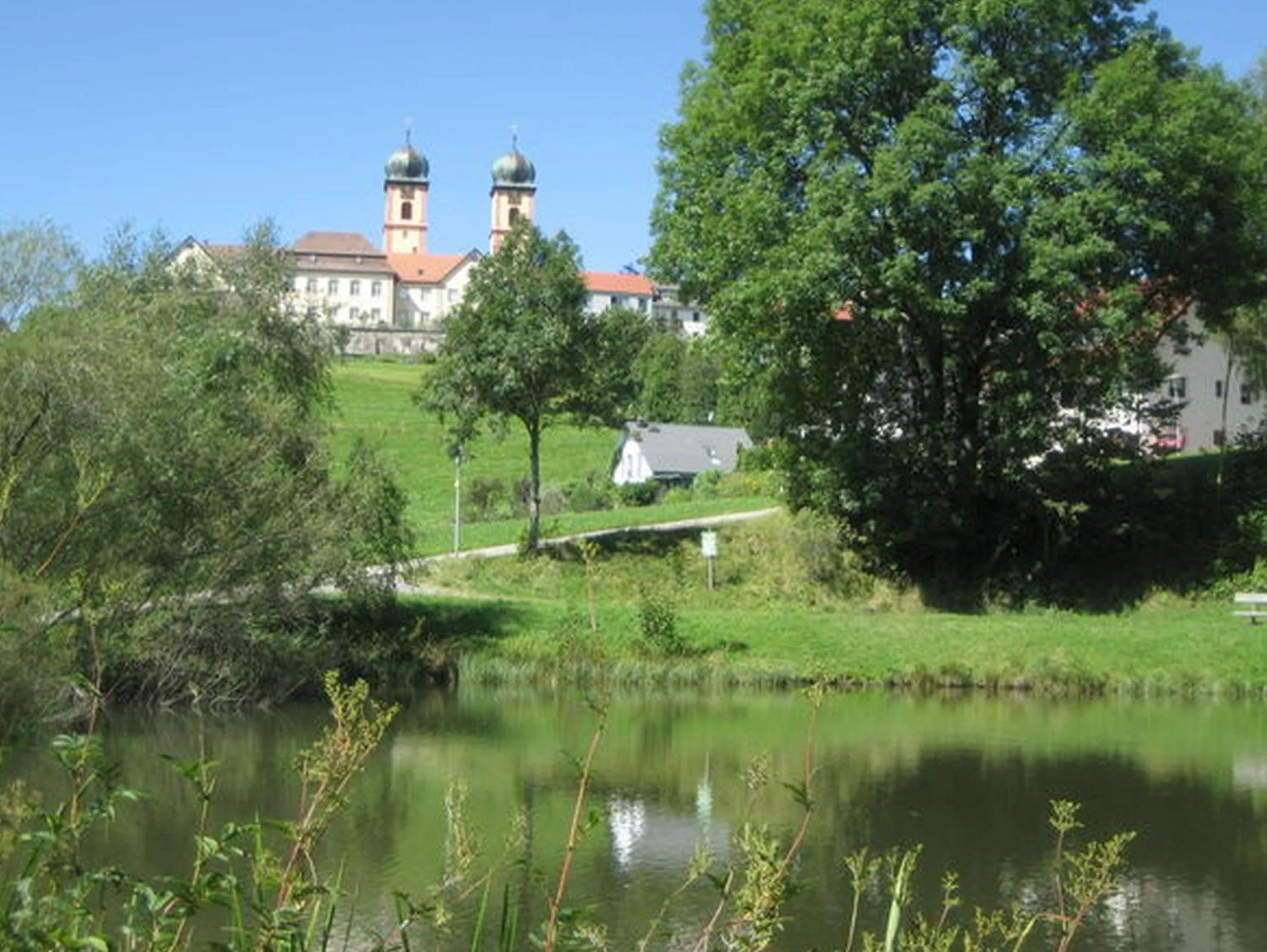 Property building in Ferienwohnung Christa