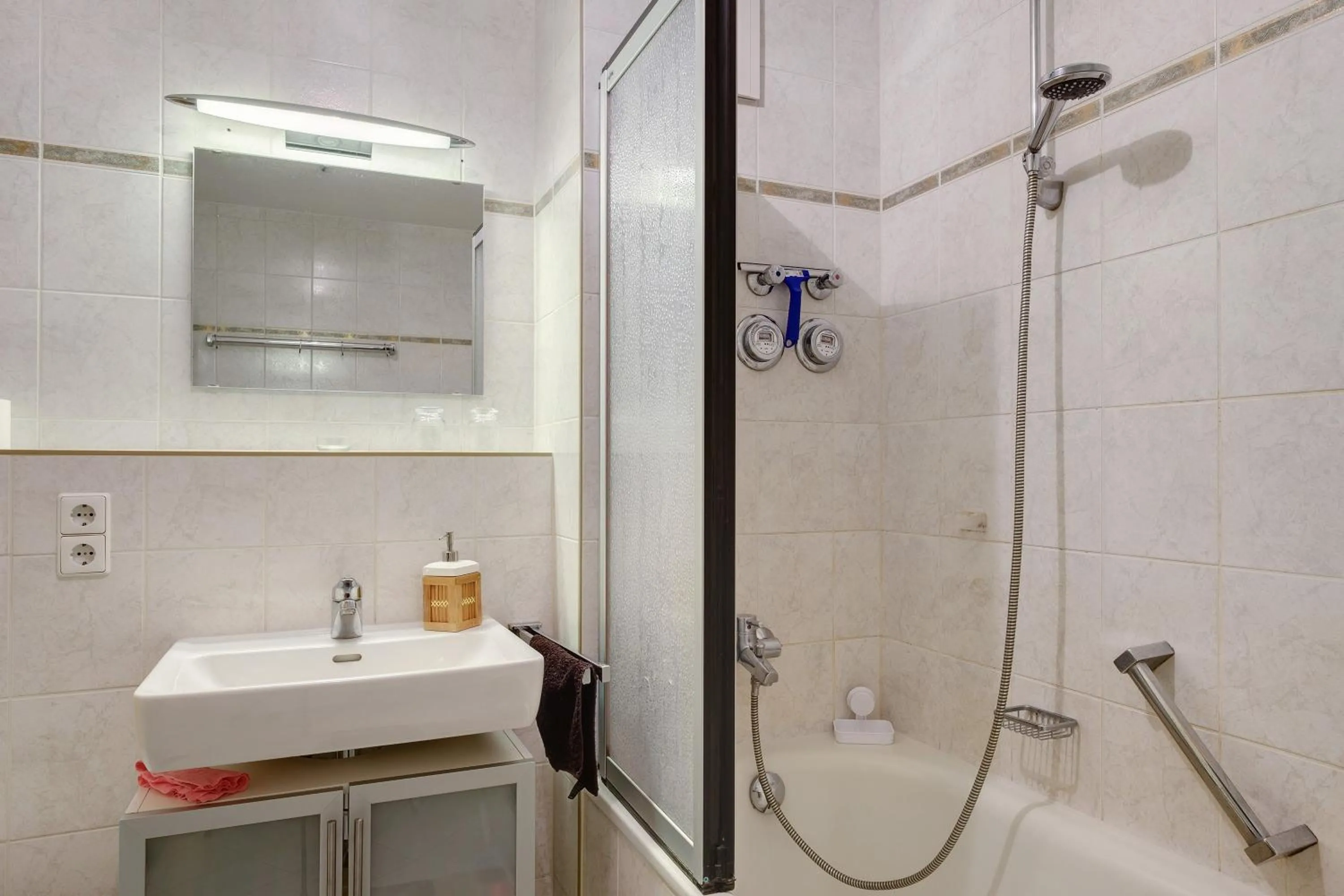 Bathroom in Ferienwohnung Christa