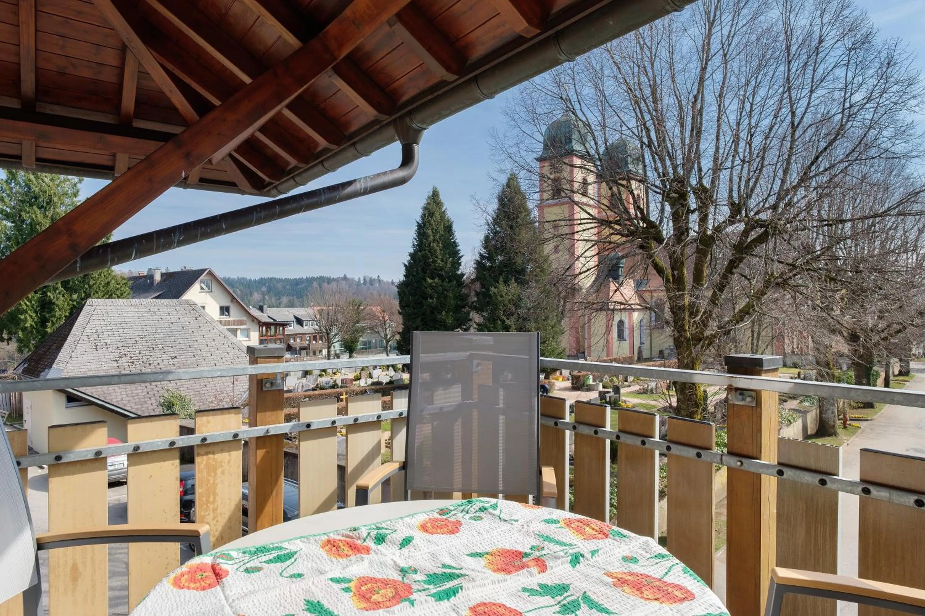 Property building in Ferienwohnung Christa