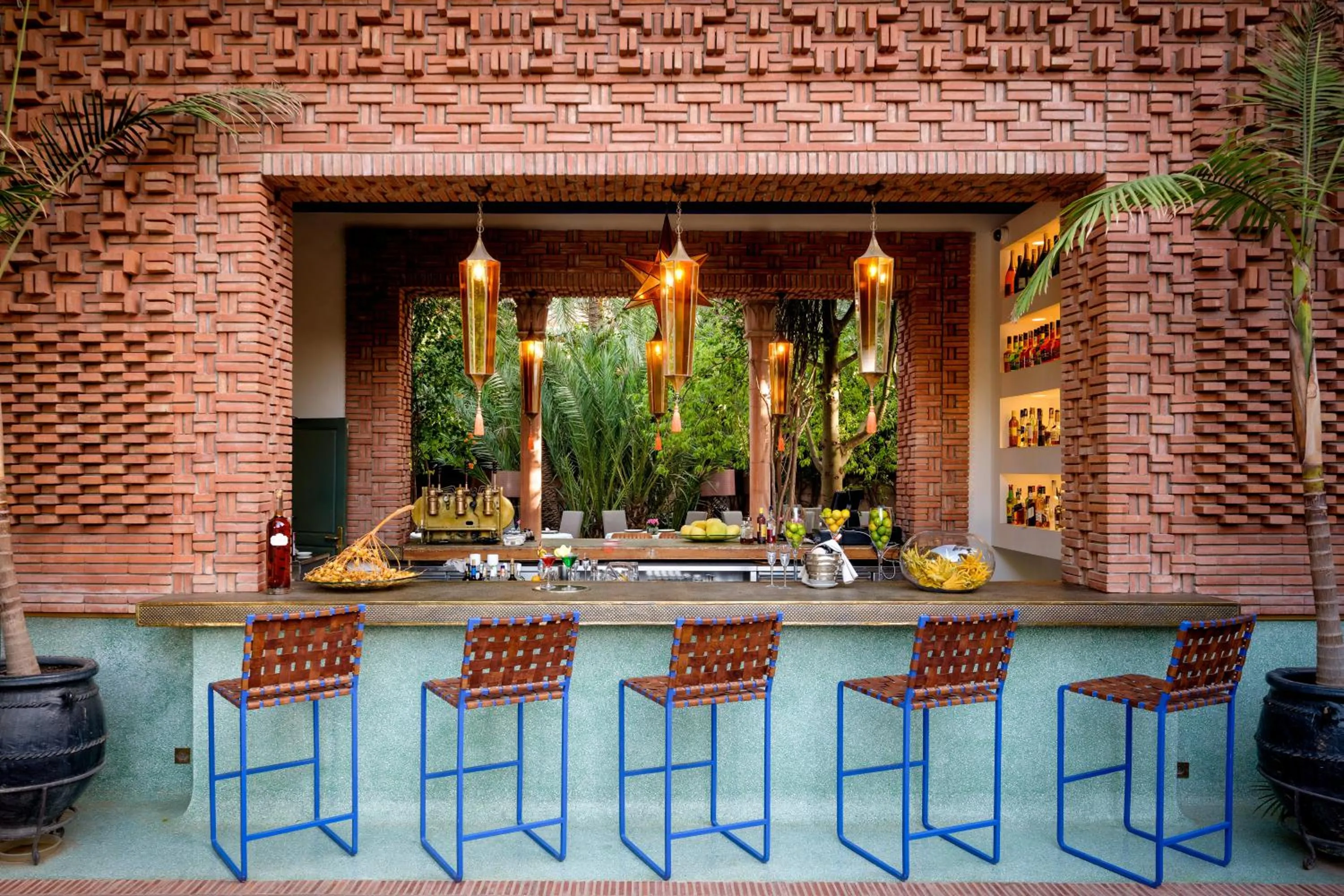 Lounge or bar in Dar Rhizlane, Palais Table d'hôtes & SPA