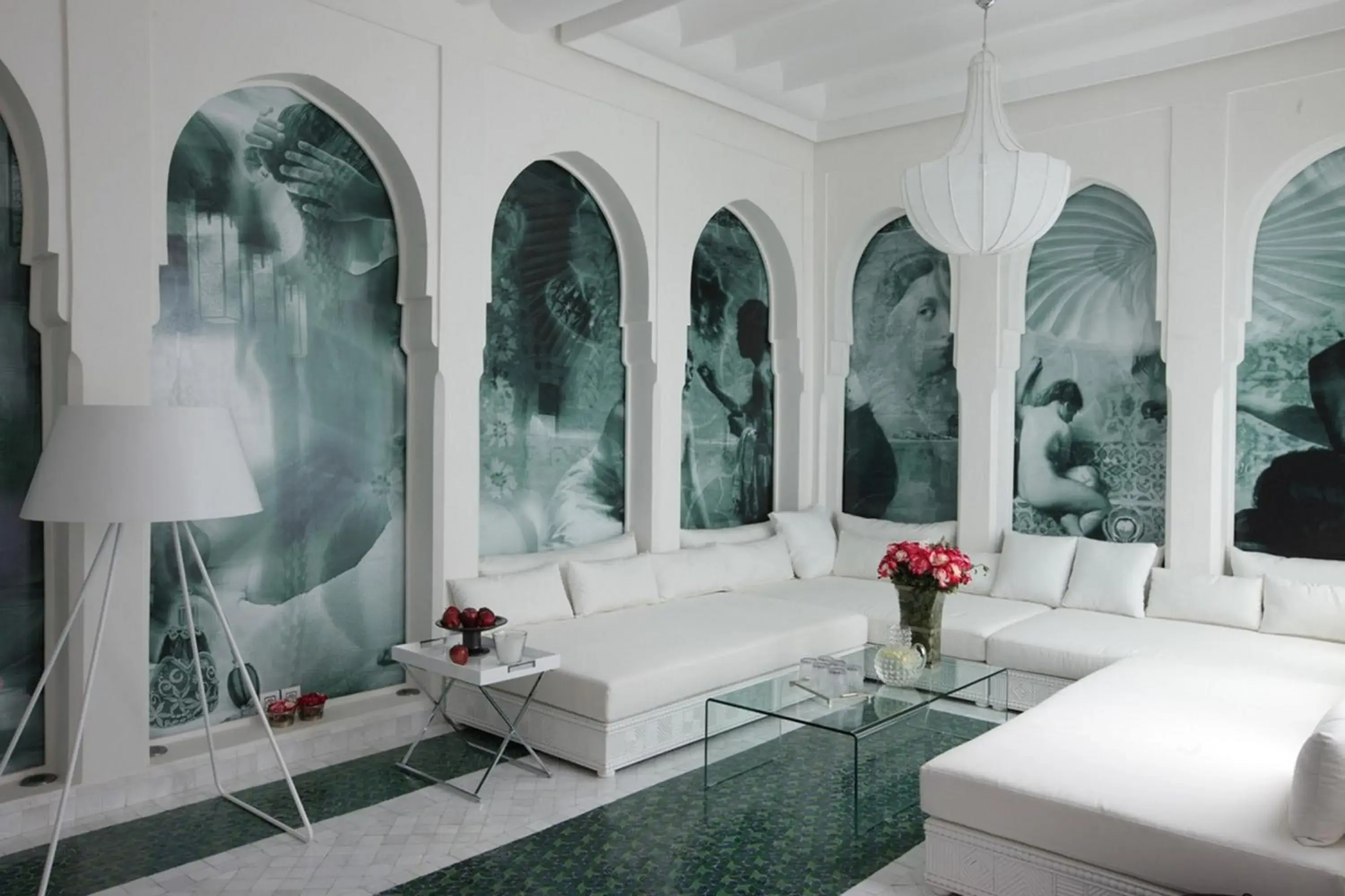 Lobby or reception in Dar Rhizlane, Palais Table d'hôtes & SPA Lobby or reception in Dar Rhizlane, Palais Table d'hôtes & SPA