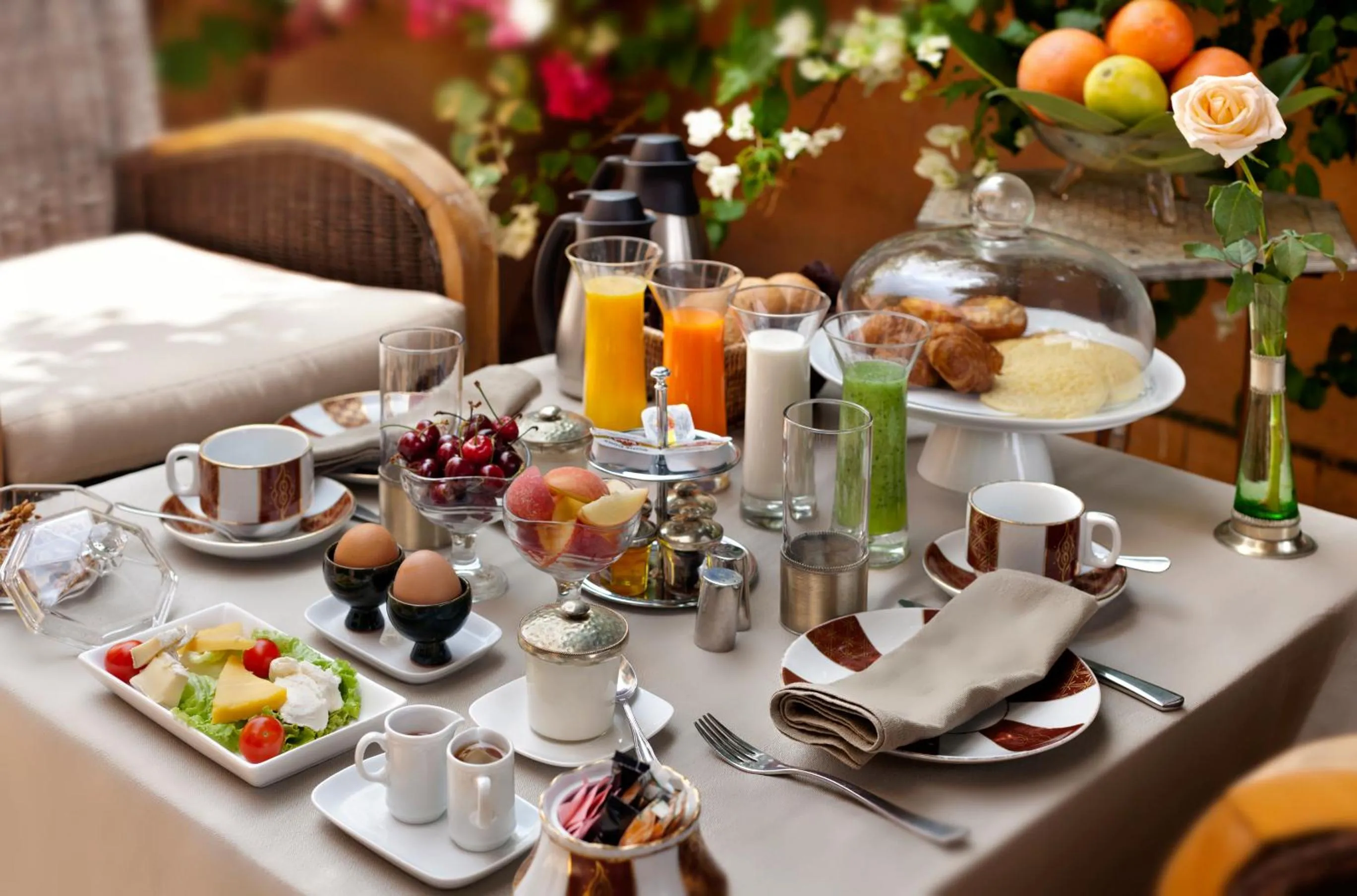 Food in Dar Rhizlane, Palais Table d'hôtes & SPA