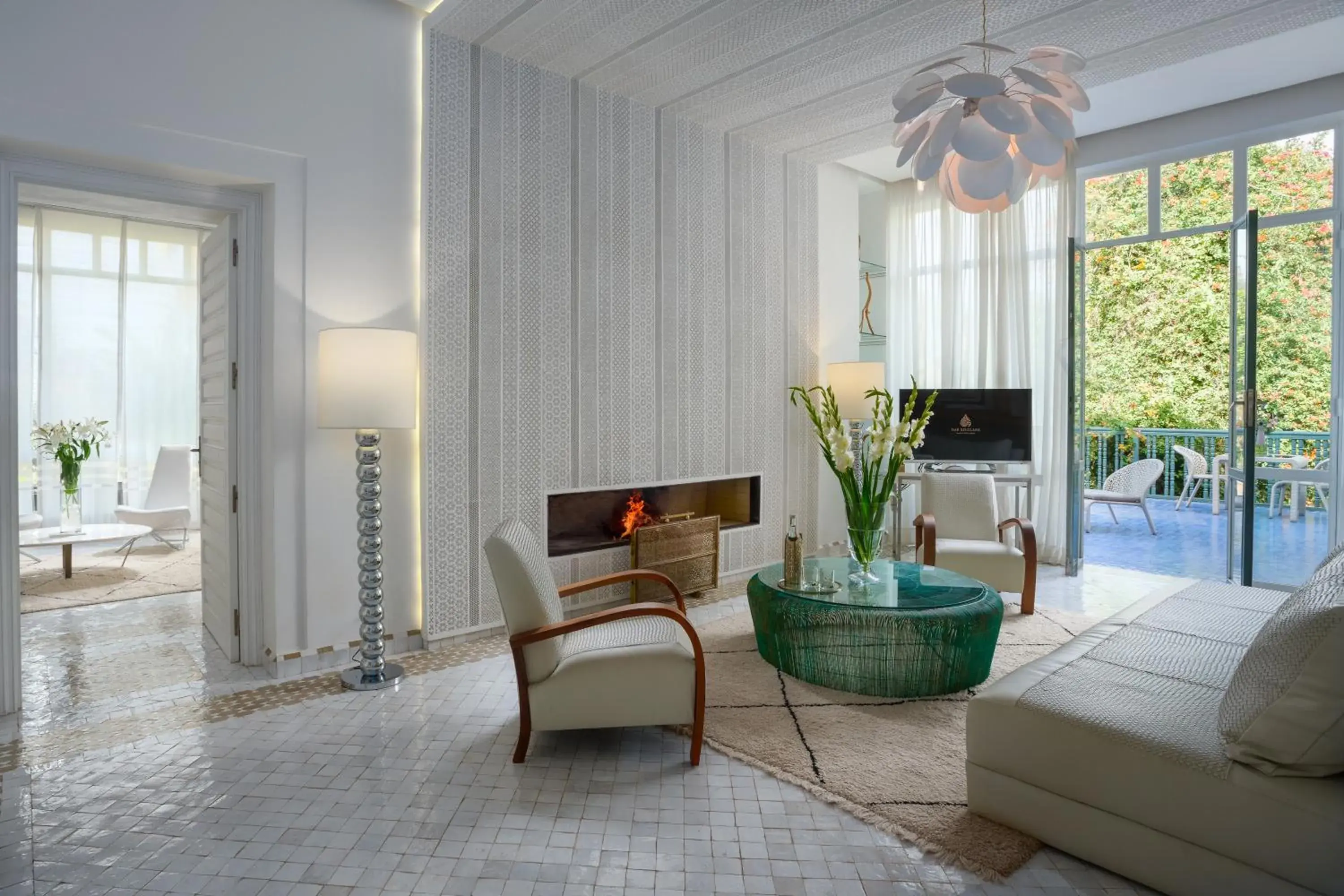 Living room in Dar Rhizlane, Palais Table d'hôtes & SPA Living room in Dar Rhizlane, Palais Table d'hôtes & SPA