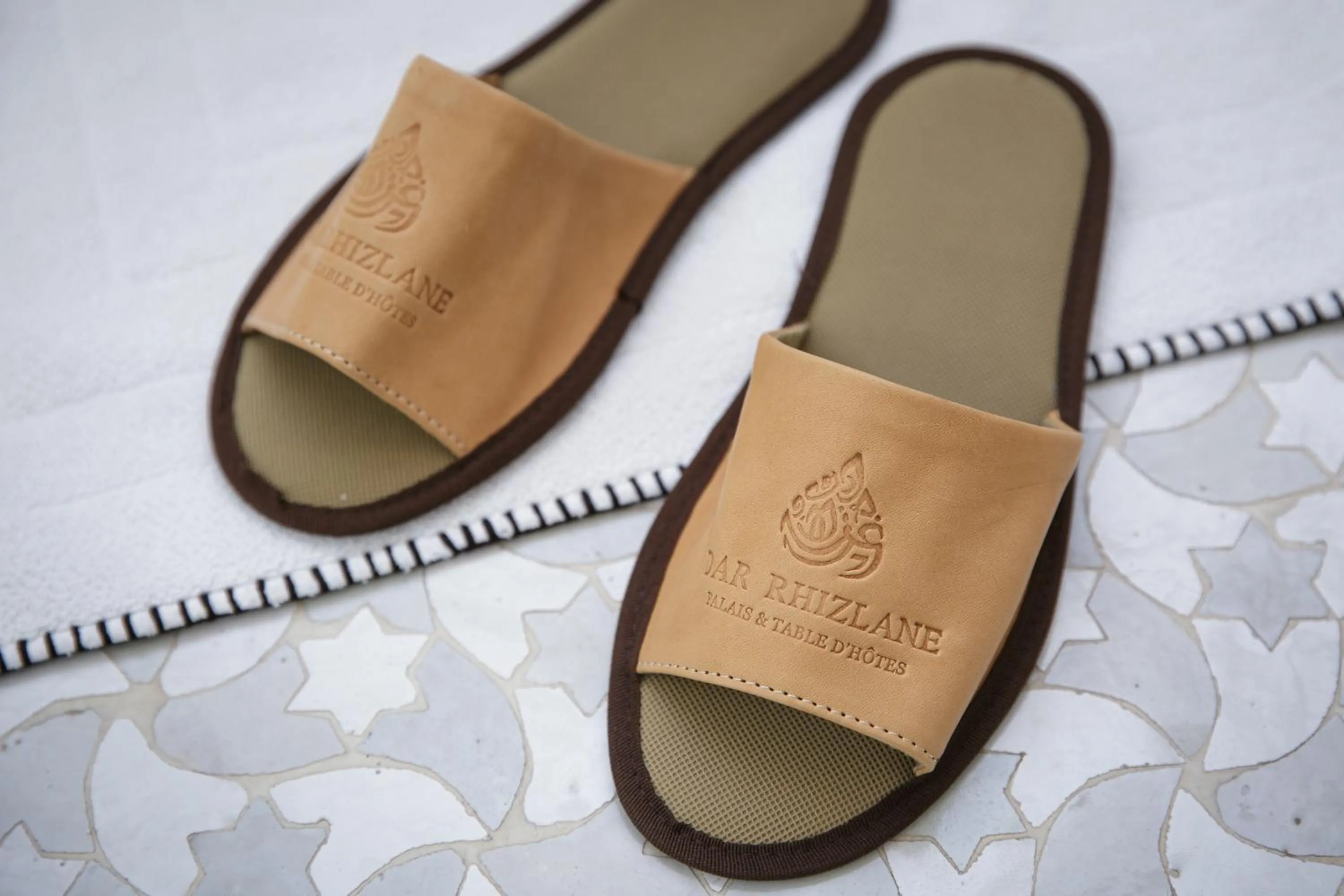 Decorative detail in Dar Rhizlane, Palais Table d'hôtes & SPA