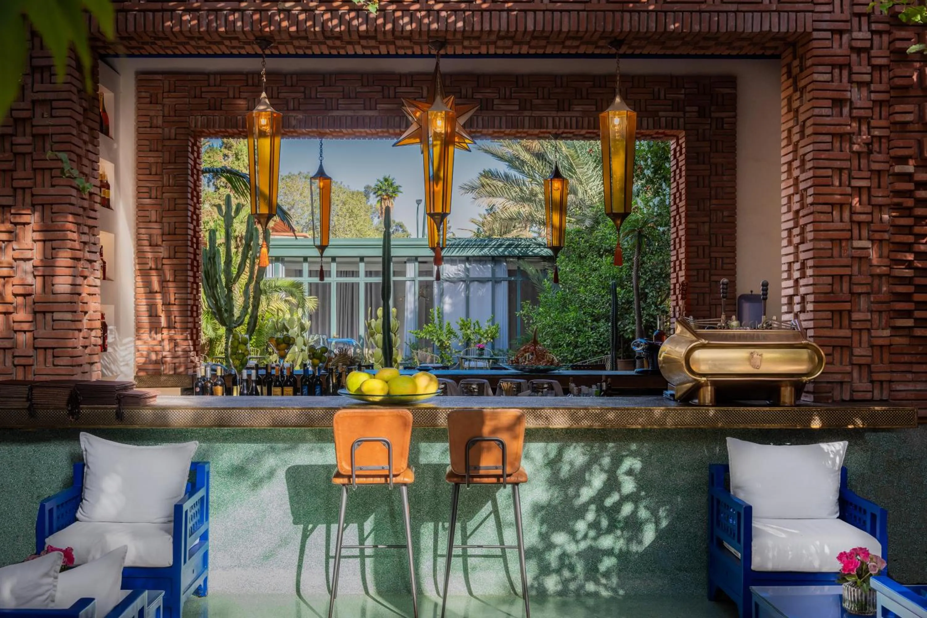 Lounge or bar in Dar Rhizlane, Palais Table d'hôtes & SPA