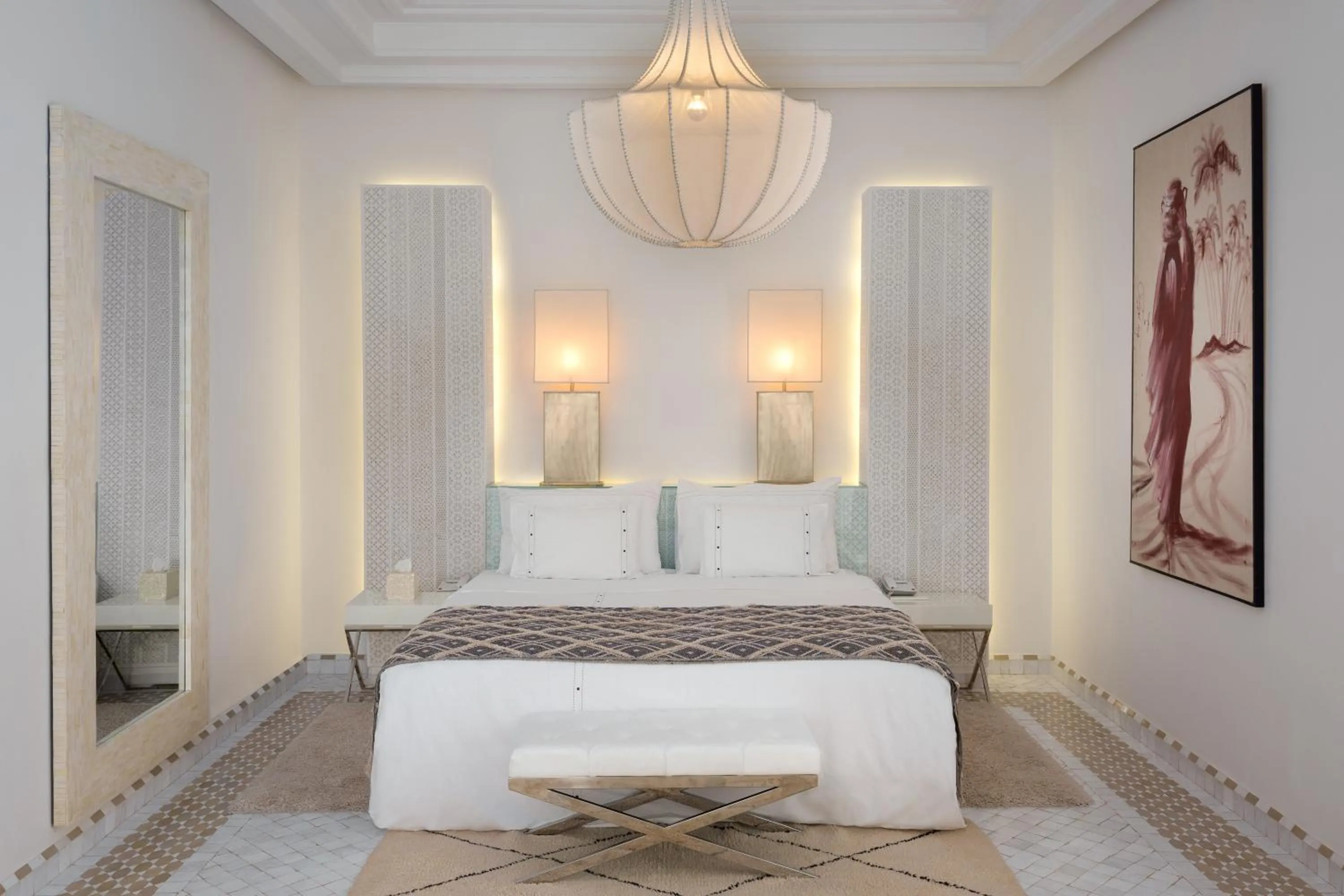 Bed in Dar Rhizlane, Palais Table d'hôtes & SPA