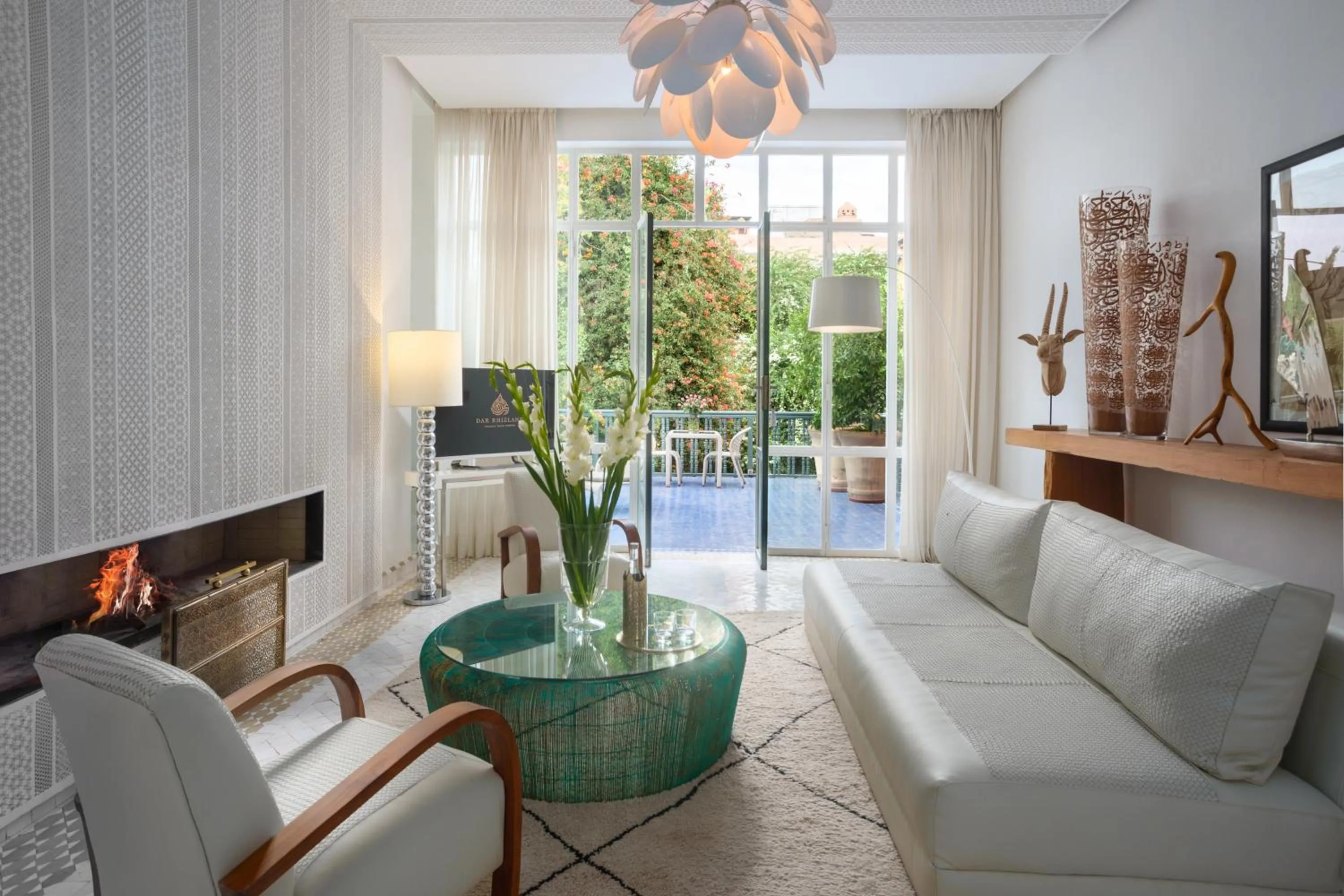 TV and multimedia in Dar Rhizlane, Palais Table d'hôtes & SPA