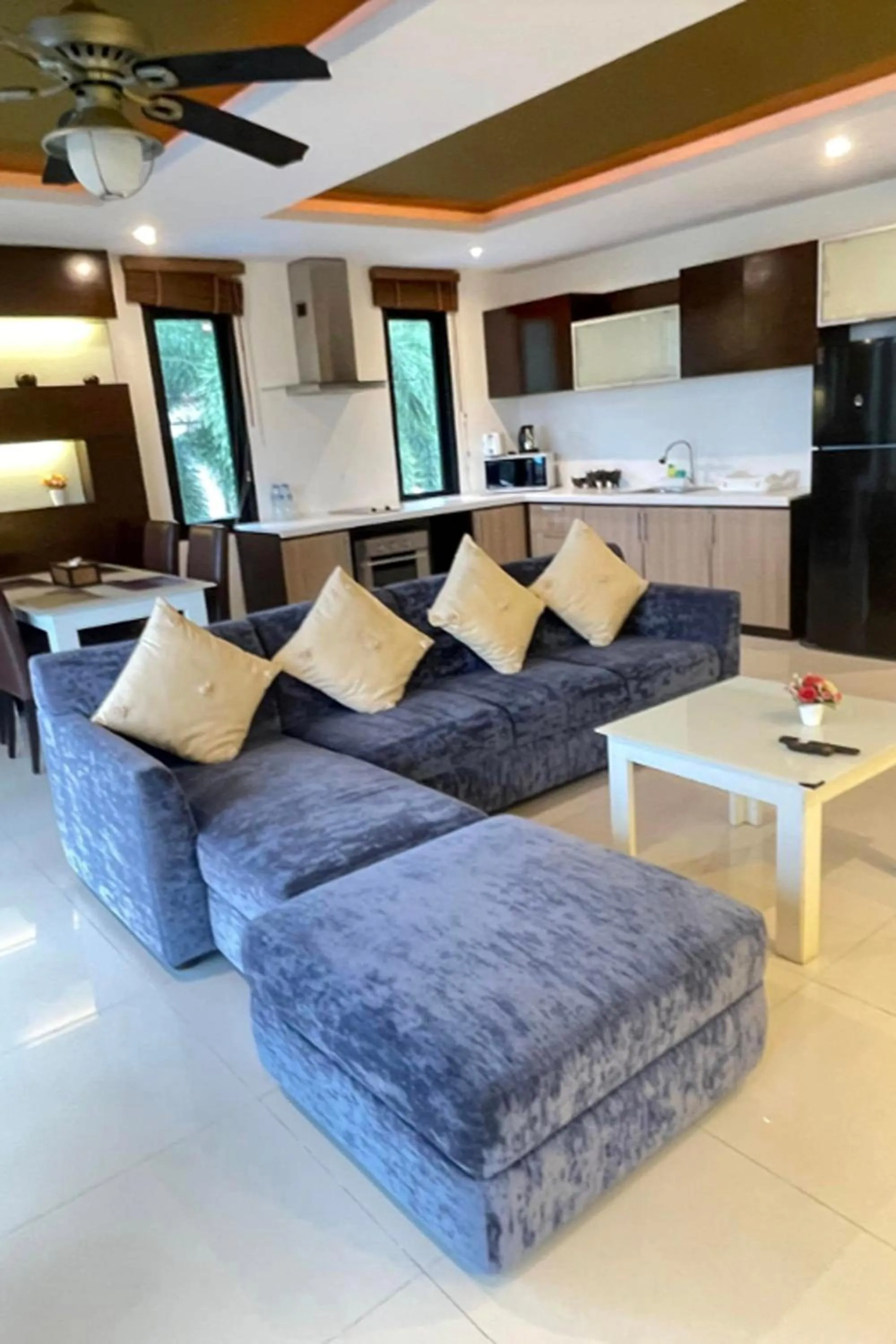 Living room in Kamala Villa Hill