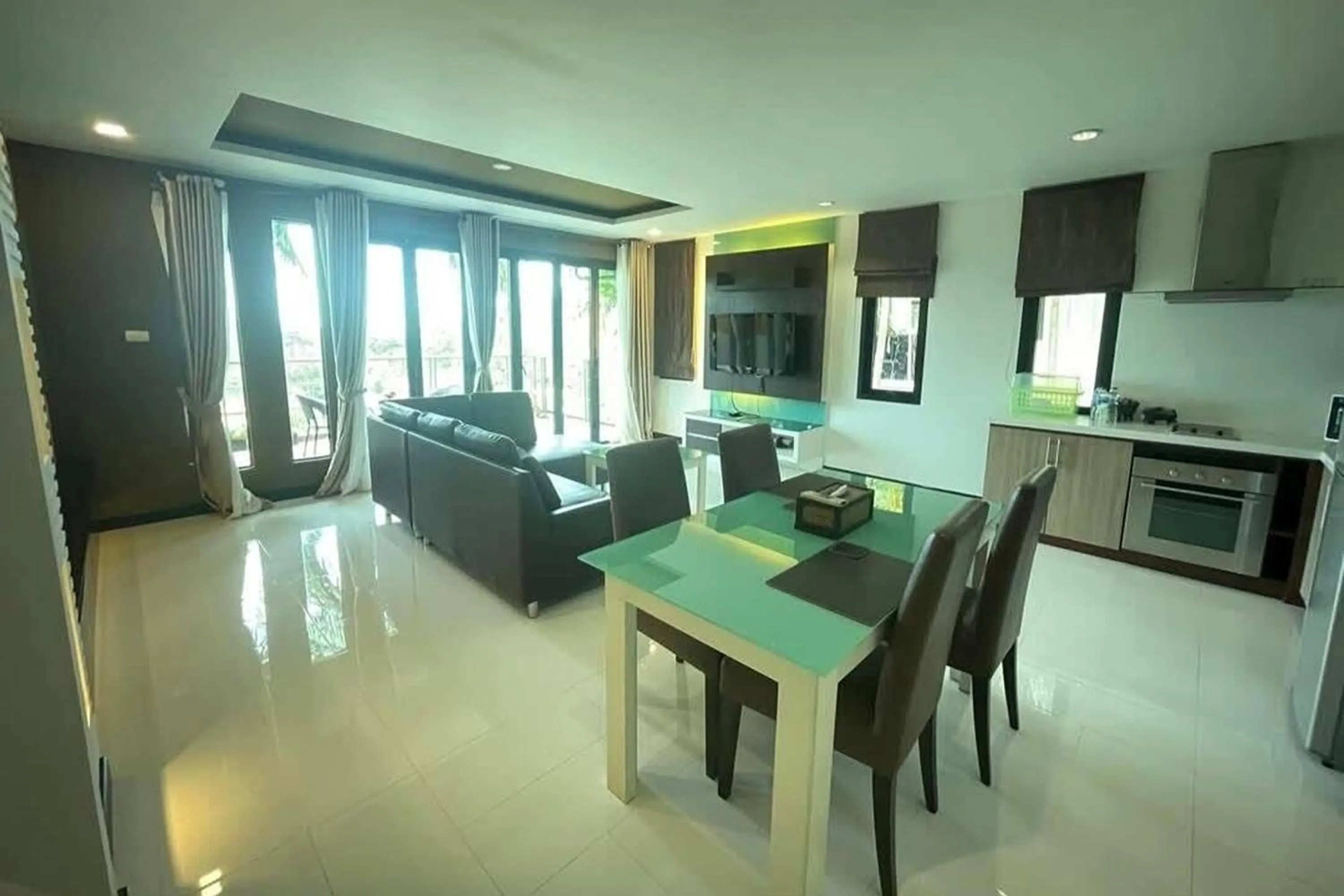 Living room in Kamala Villa Hill