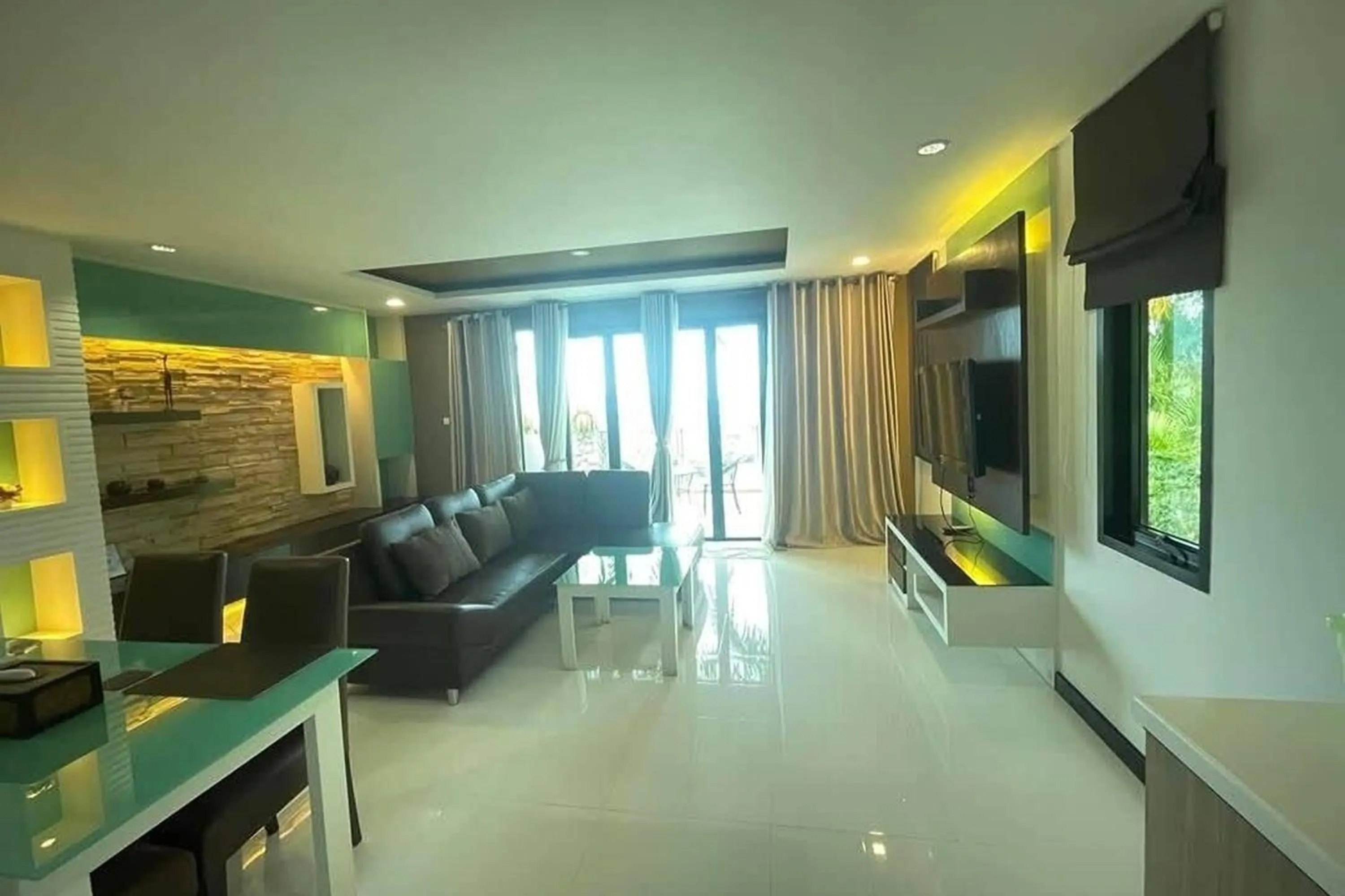 Living room in Kamala Villa Hill