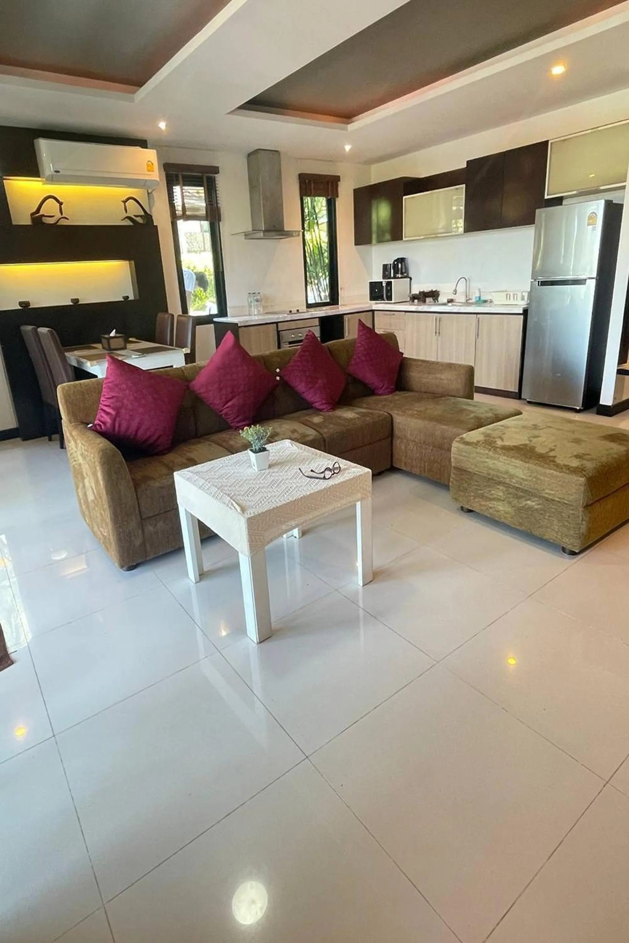 Living room in Kamala Villa Hill