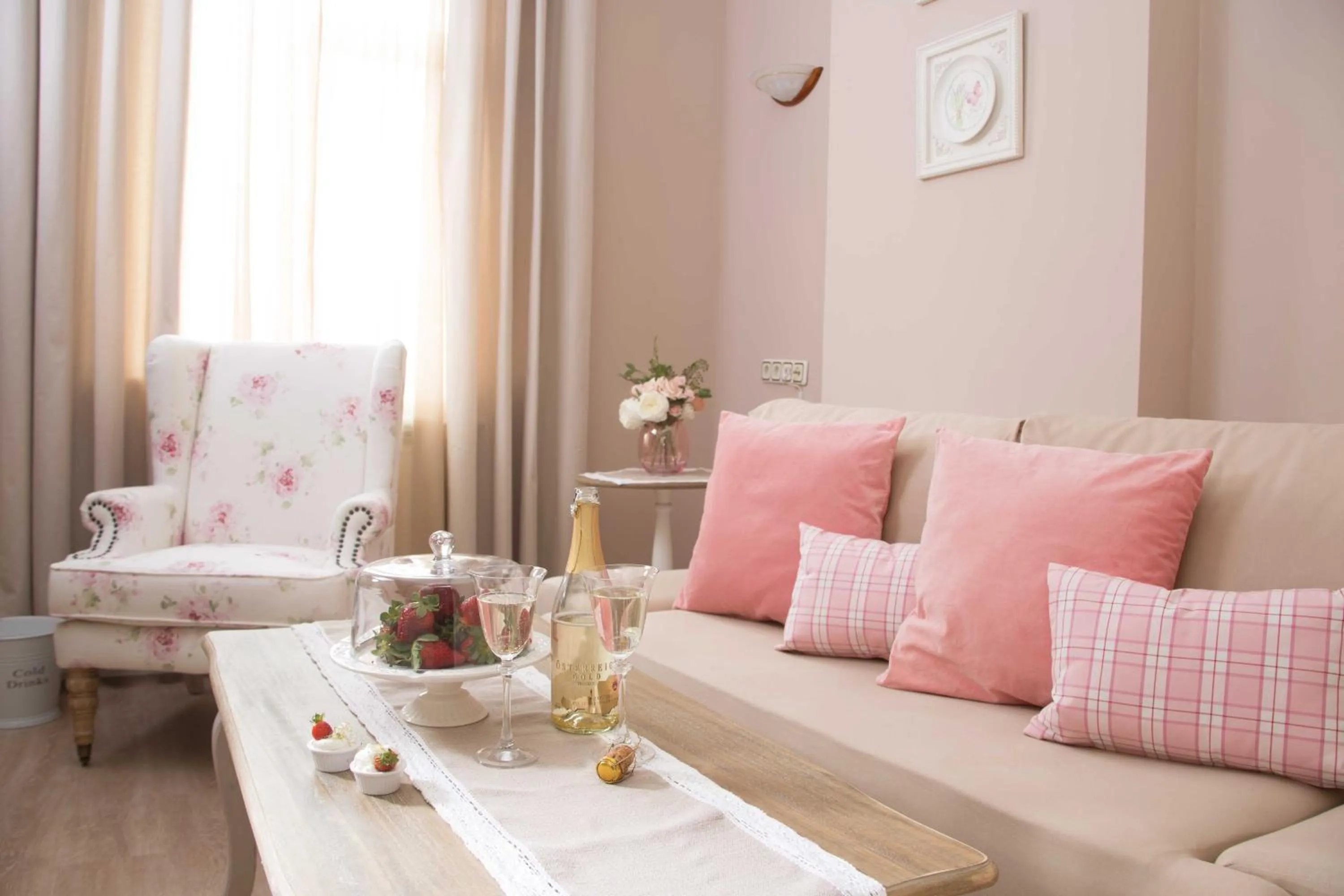 Bed in Family hotel The Castle