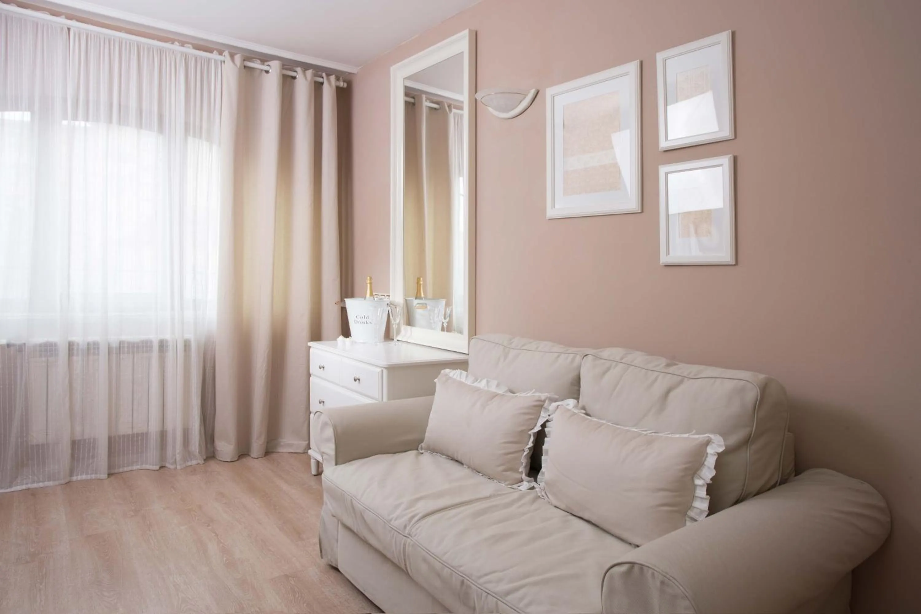 Bed in Family hotel The Castle