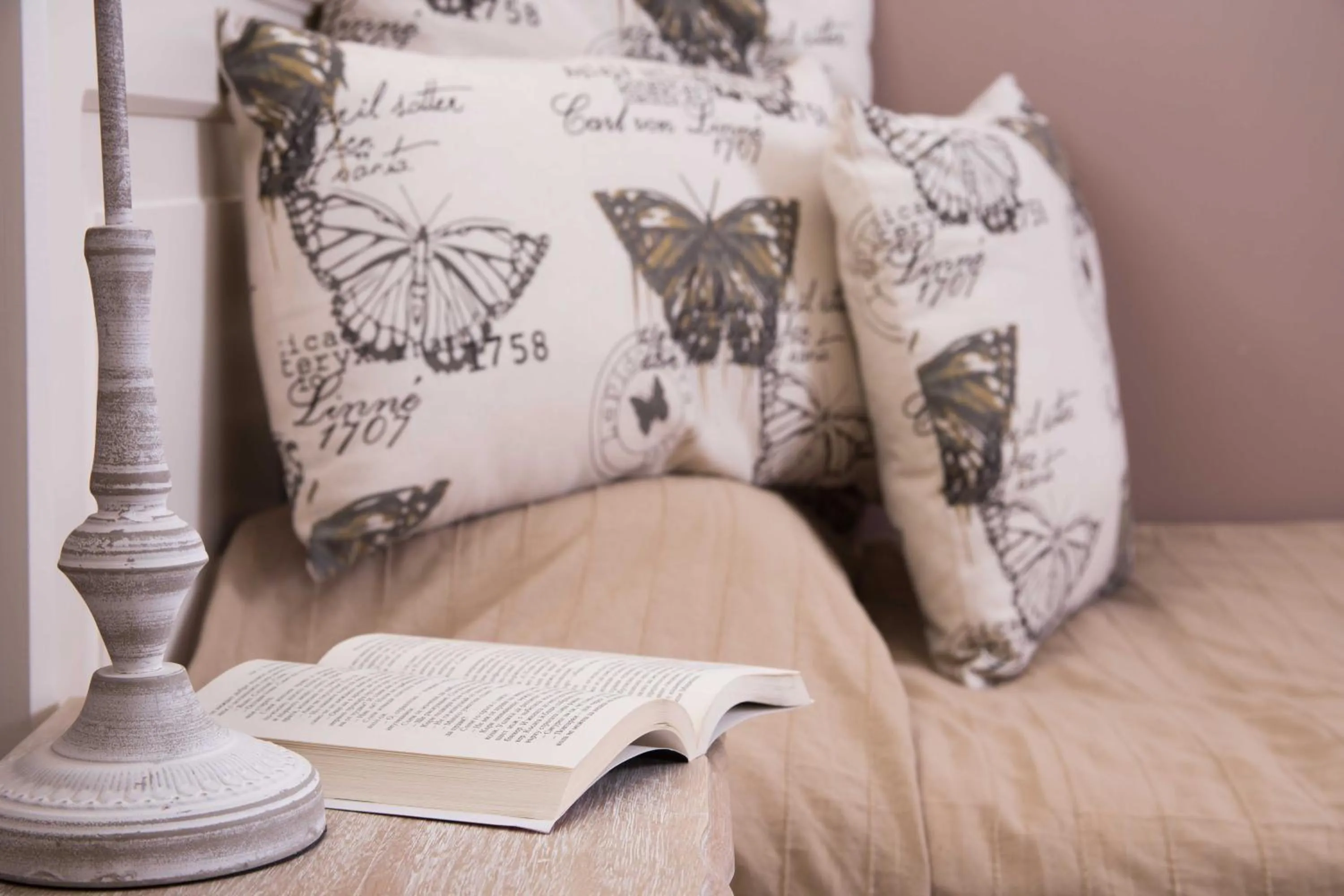 Bed in Family hotel The Castle