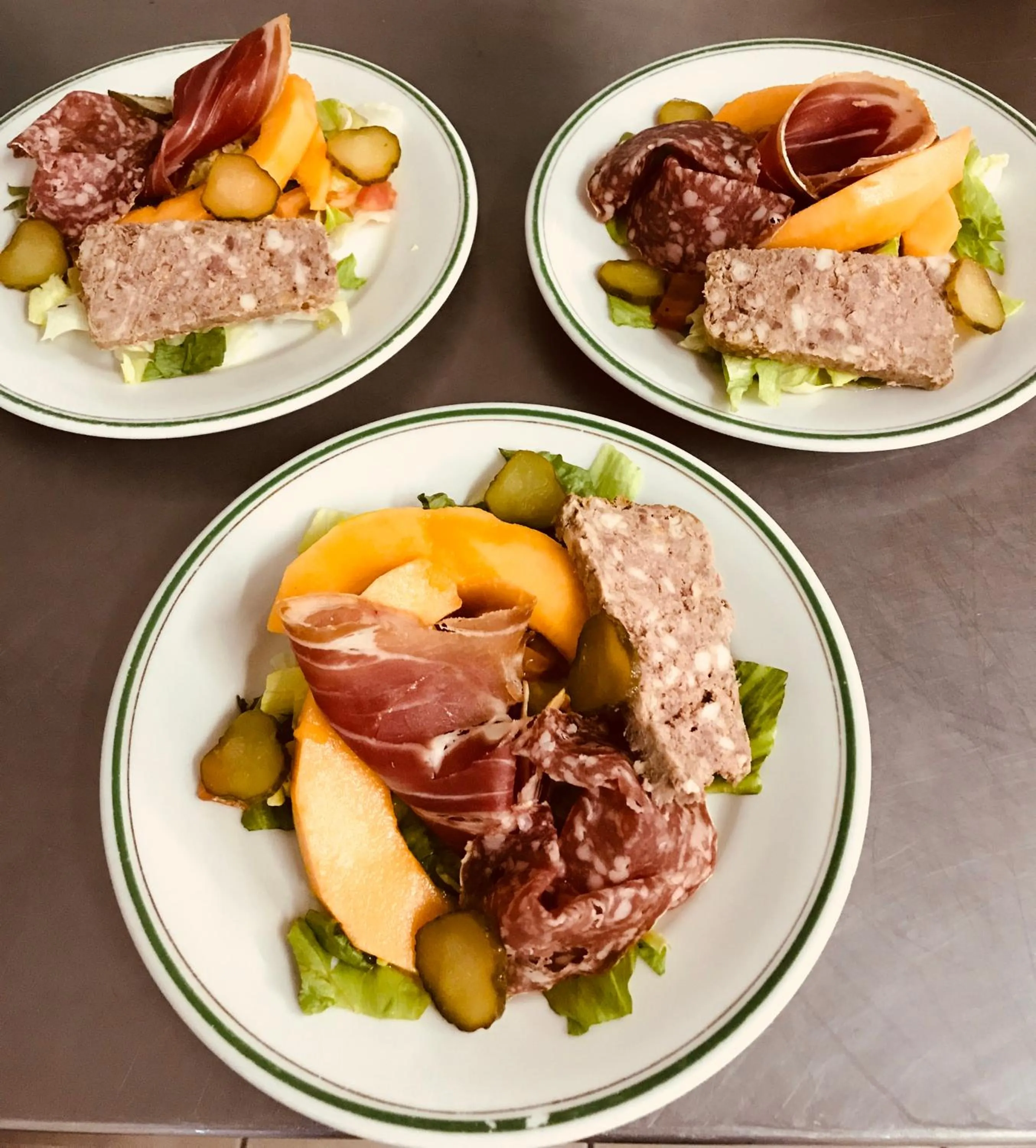 Lunch in Hôtel Myosotis