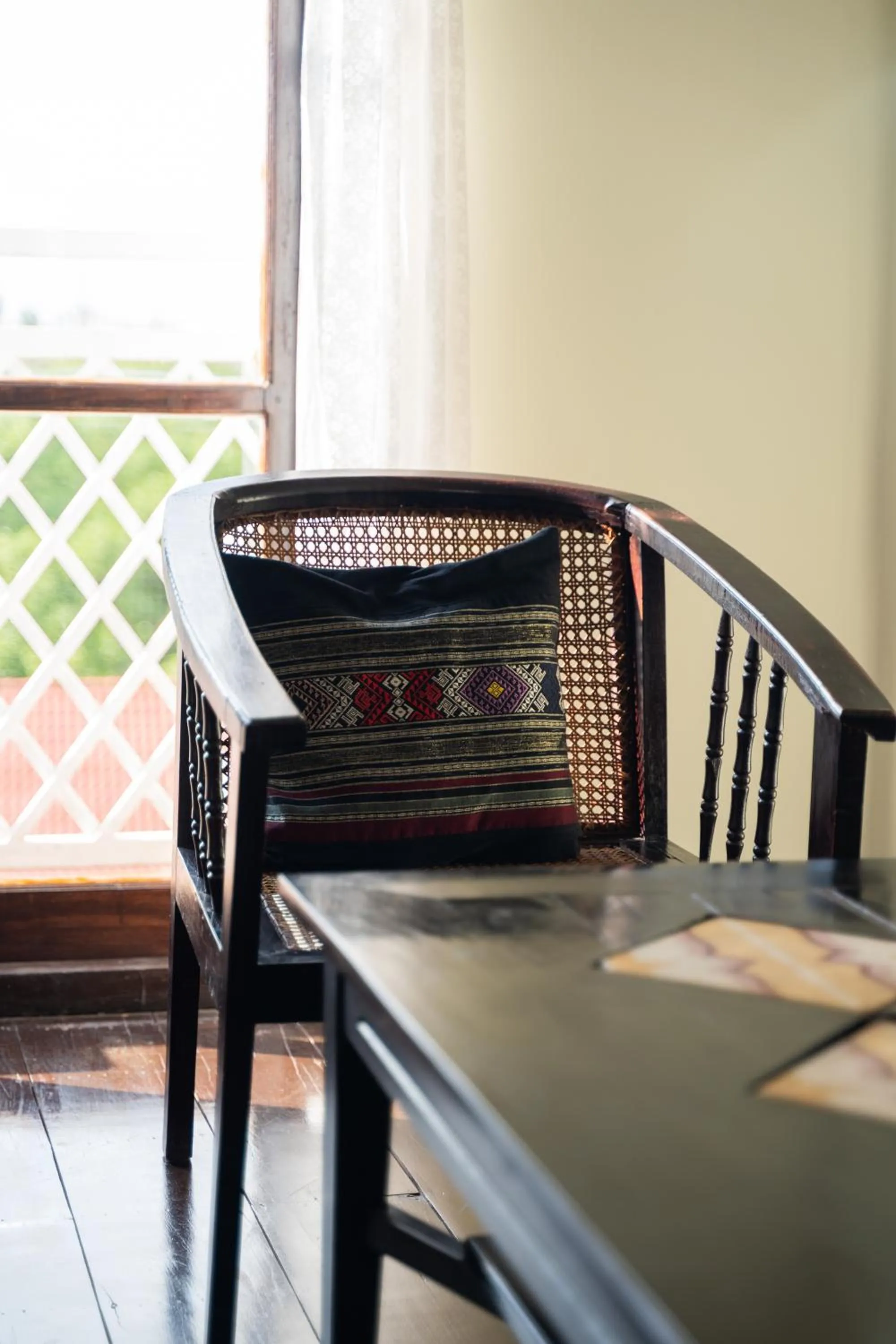 Patio in Hotel Khamvongsa