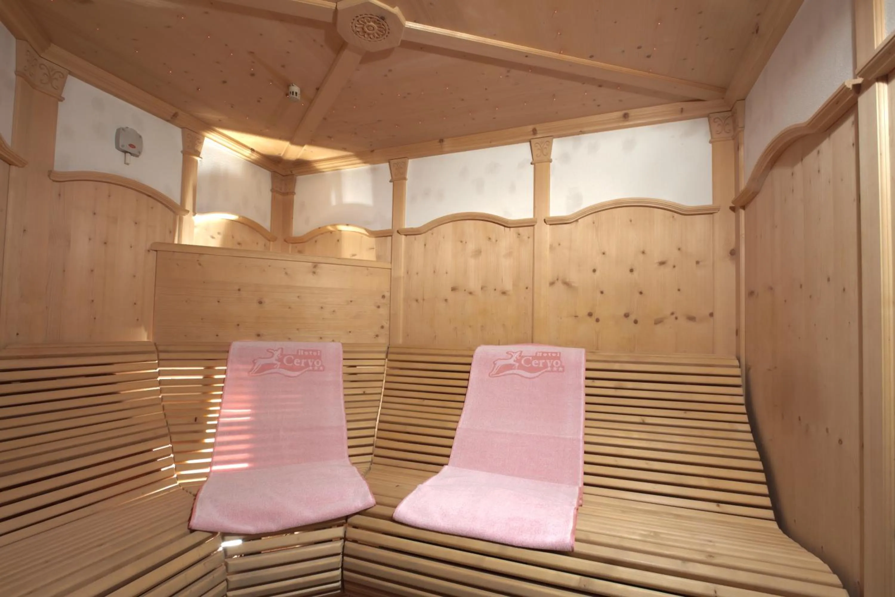 Sauna in Bio Hotel Villa Cecilia