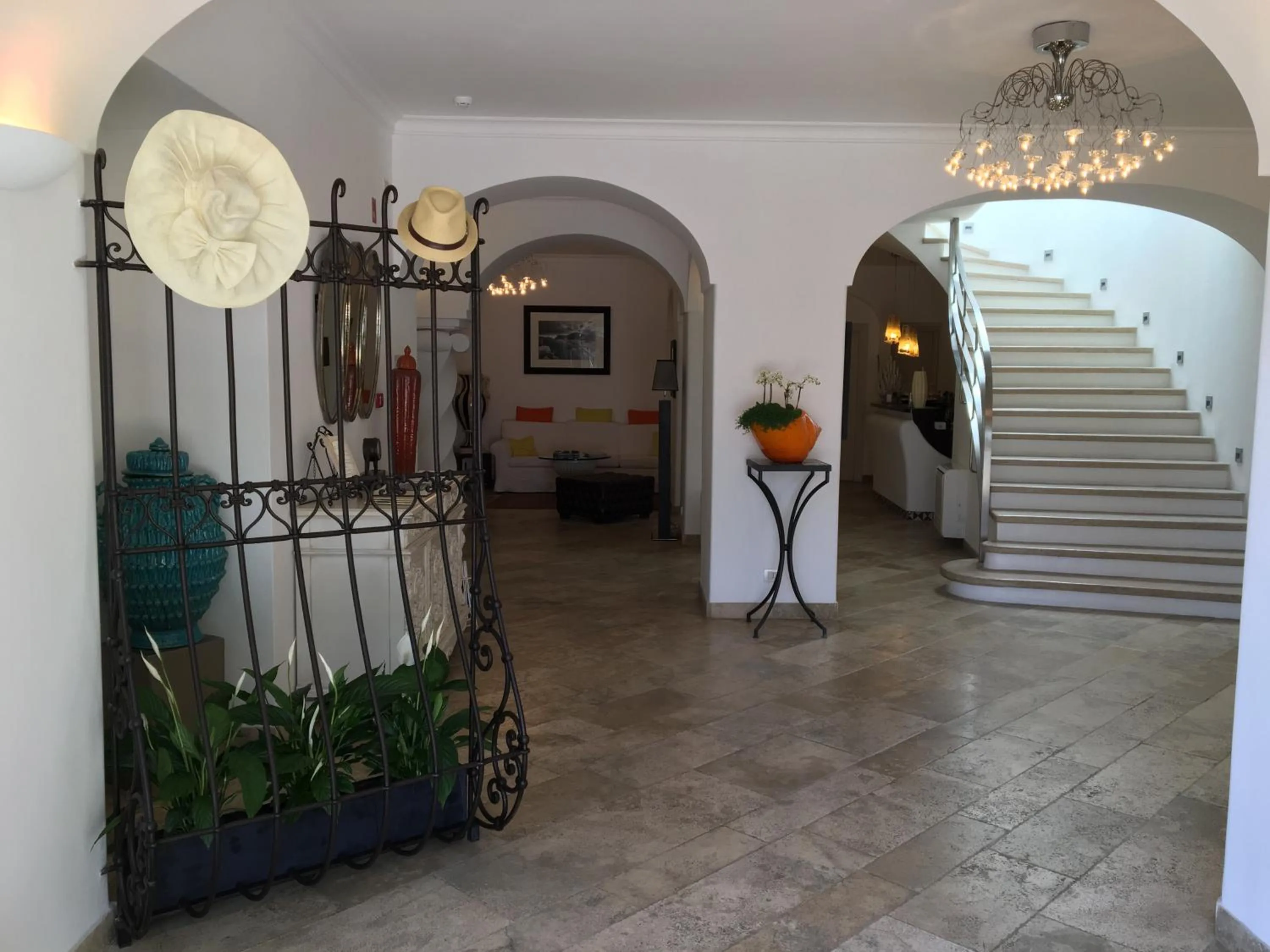 Lobby or reception in Hotel Orsa Maggiore