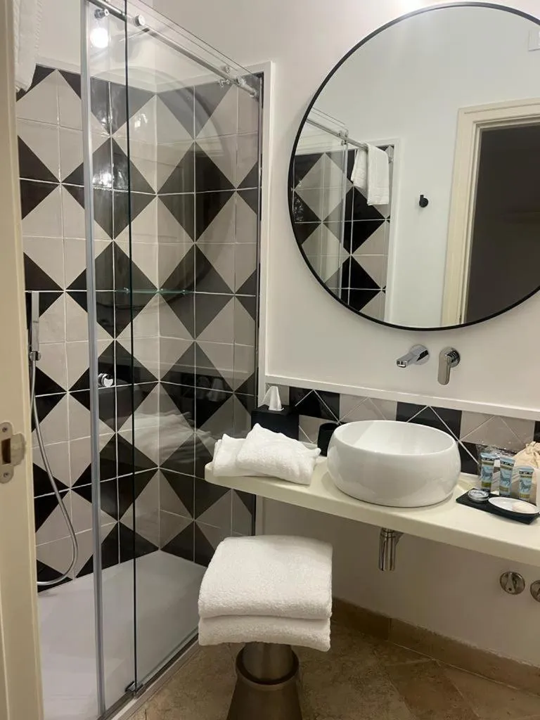 Bathroom in Hotel Orsa Maggiore