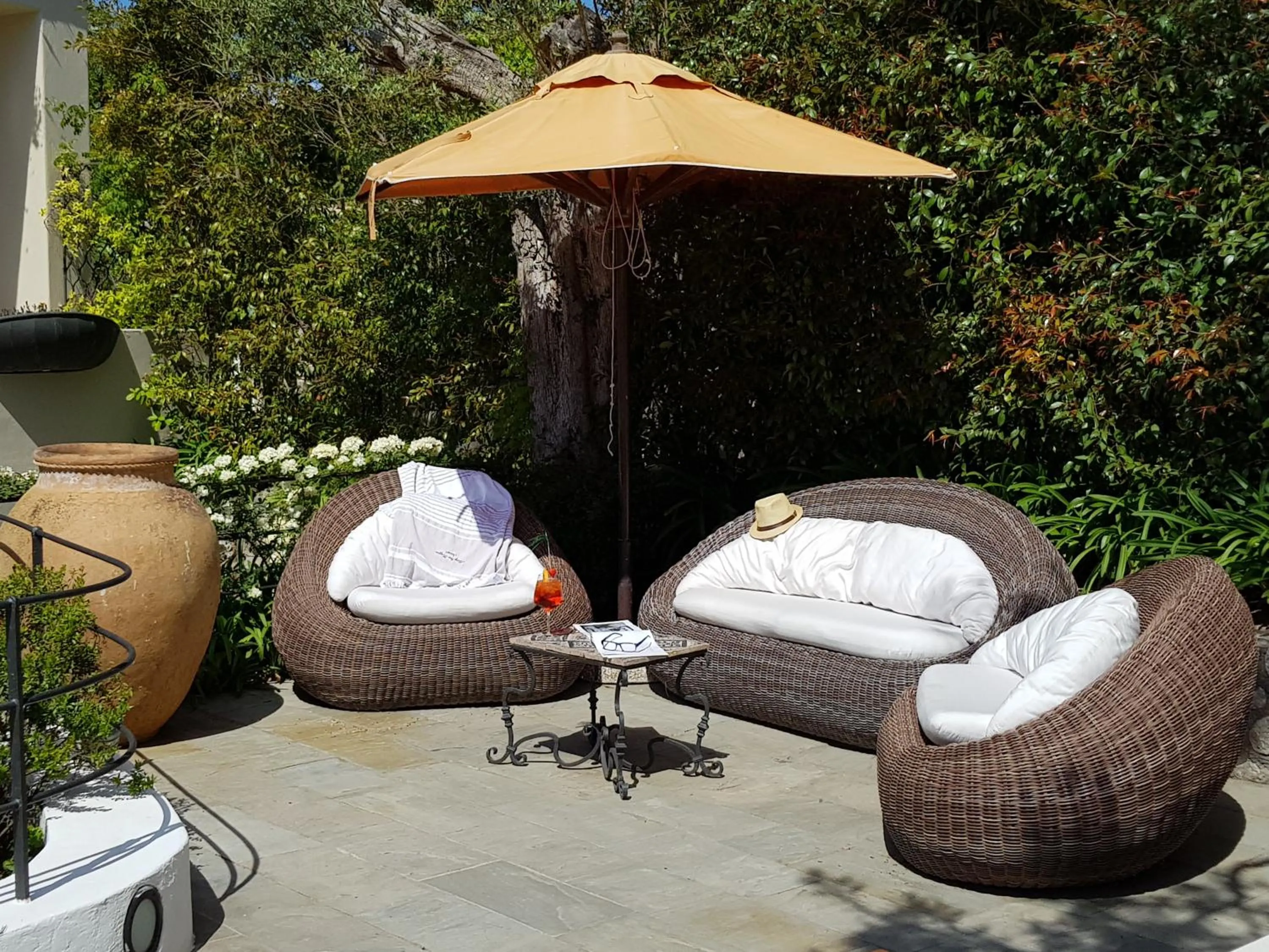 Patio in Hotel Orsa Maggiore