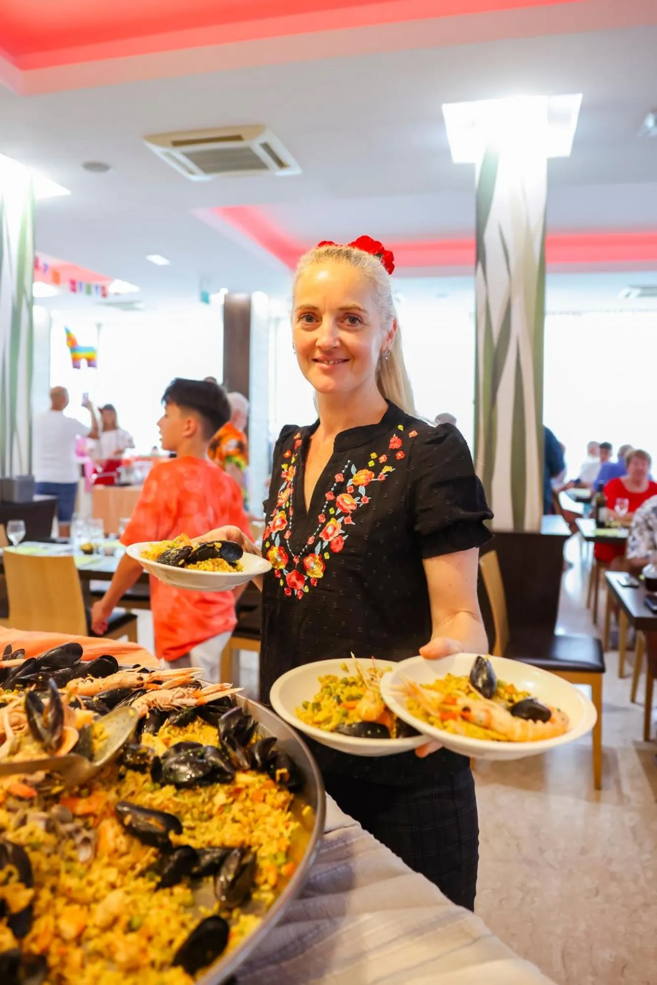 Restaurant/places to eat in Hotel Tabor