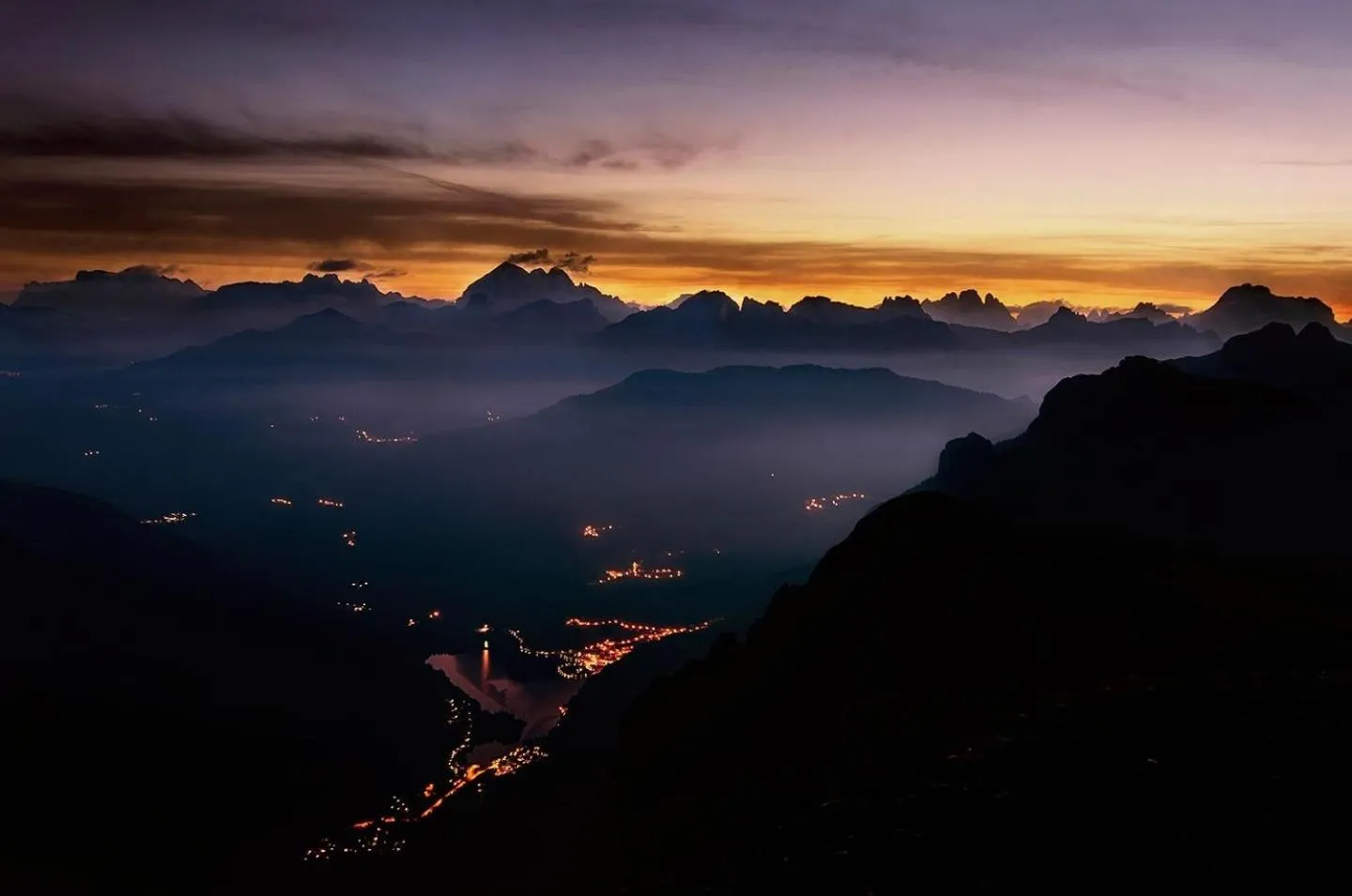 Natural landscape in Sporthotel Europa Sul Lago