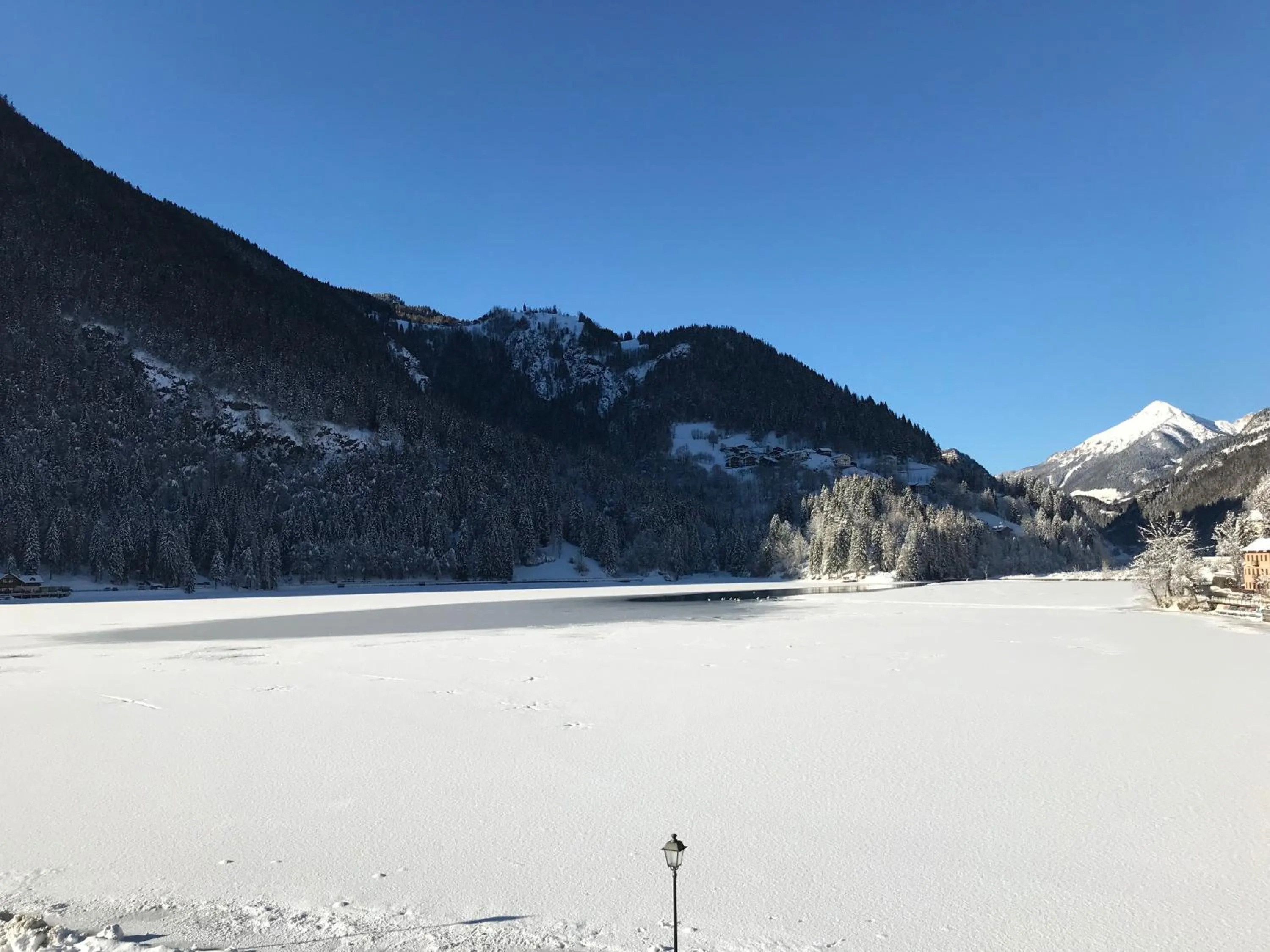 Lake view in Sporthotel Europa Sul Lago