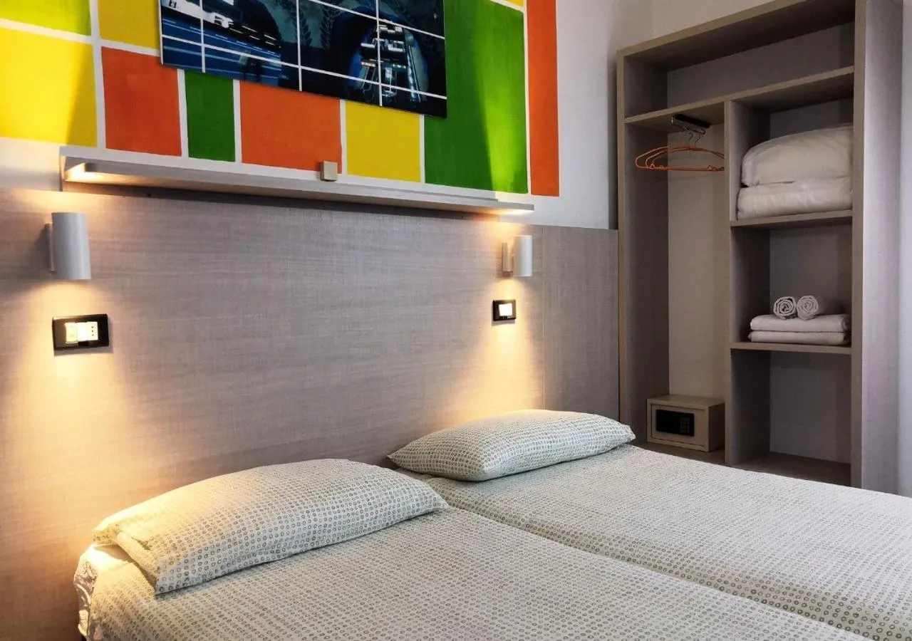 Bed in Hotel Elba