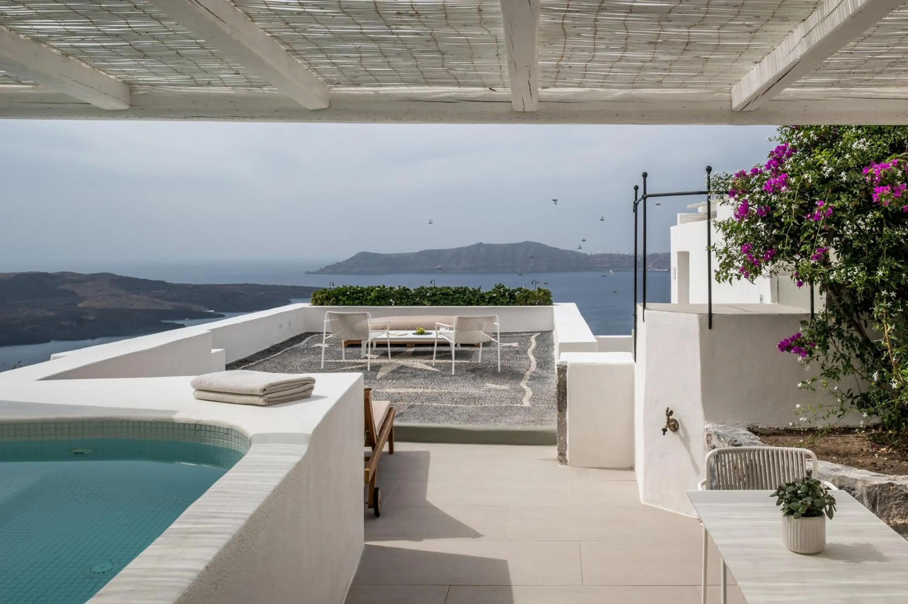 Hot Tub in Enigma Suites