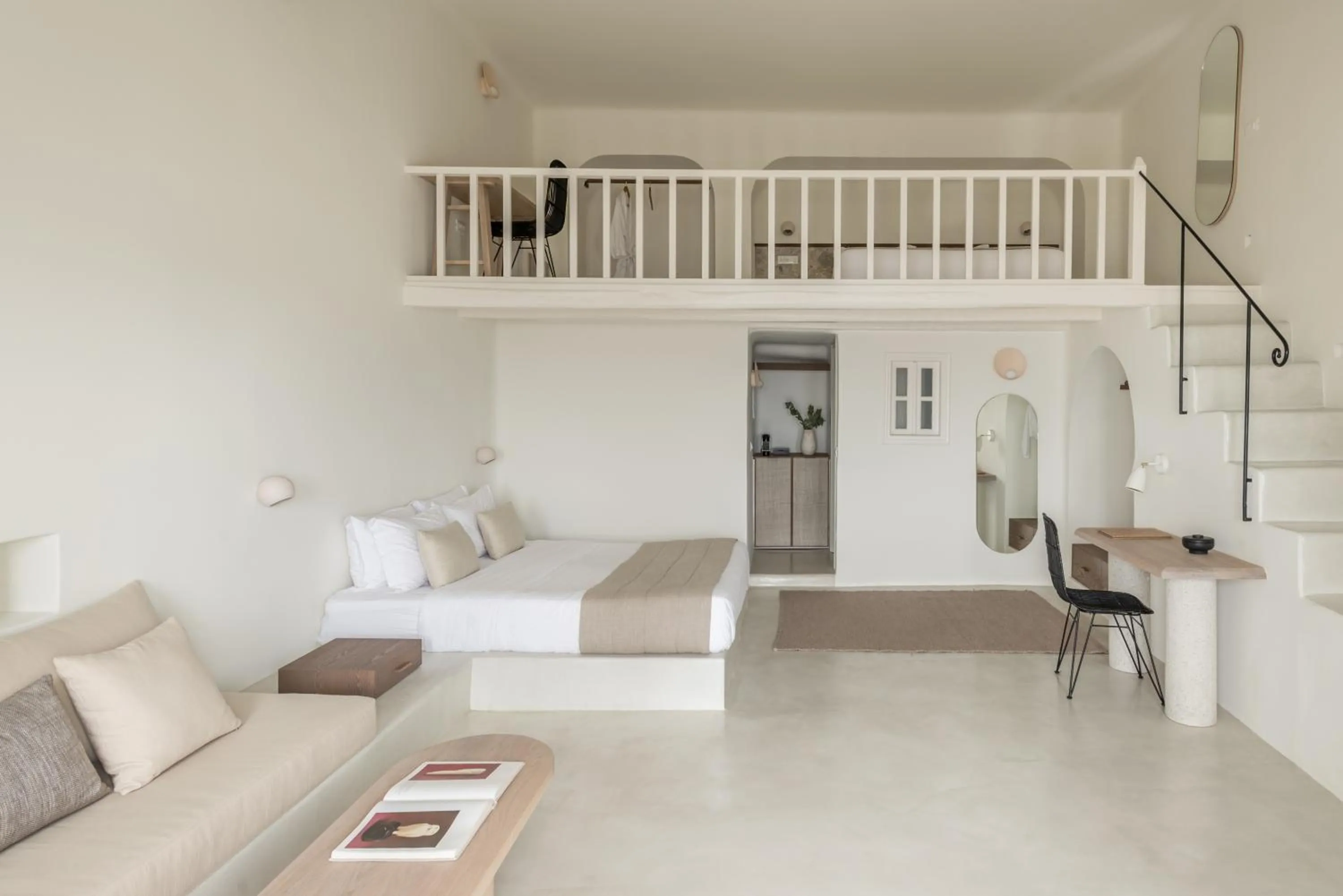 Photo of the whole room in Enigma Suites