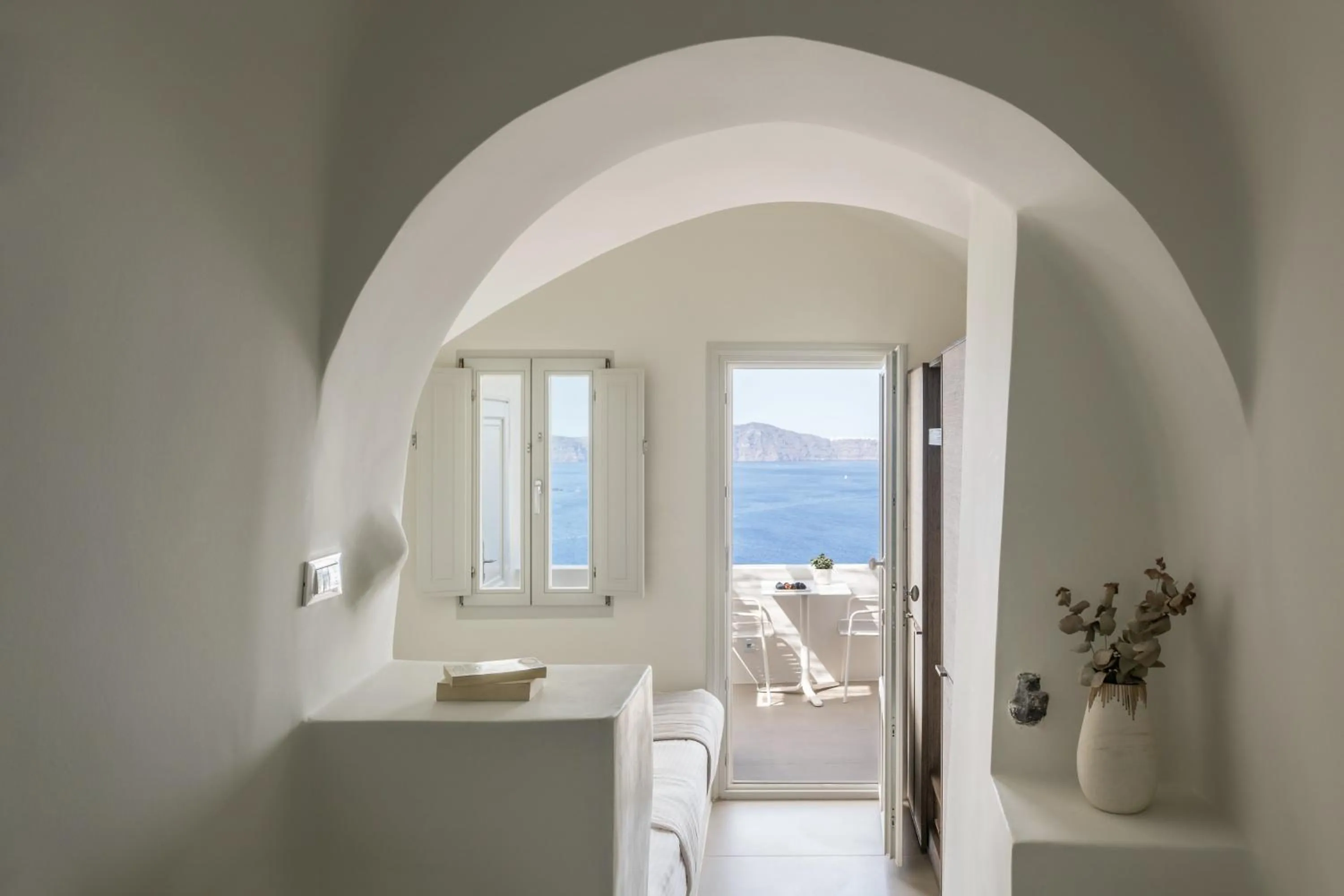 Sea view in Enigma Suites