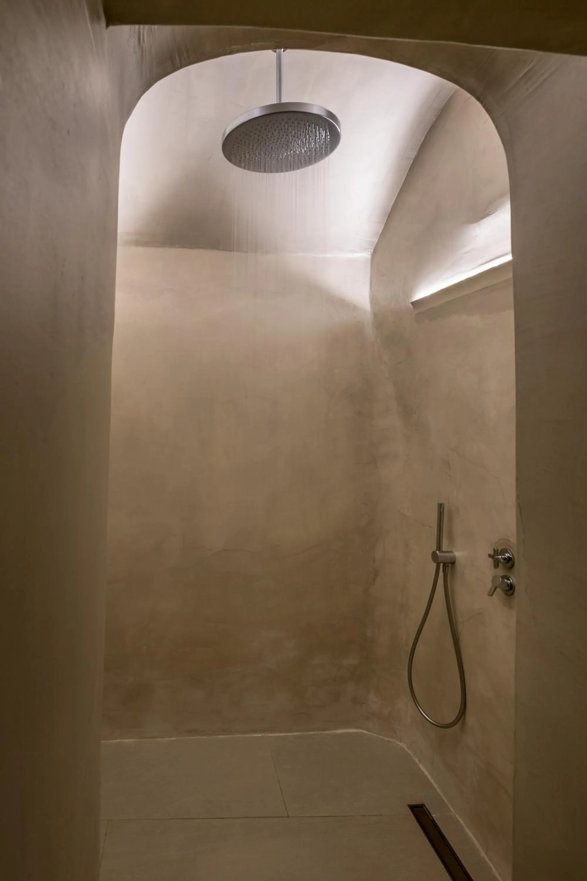 Shower in Enigma Suites