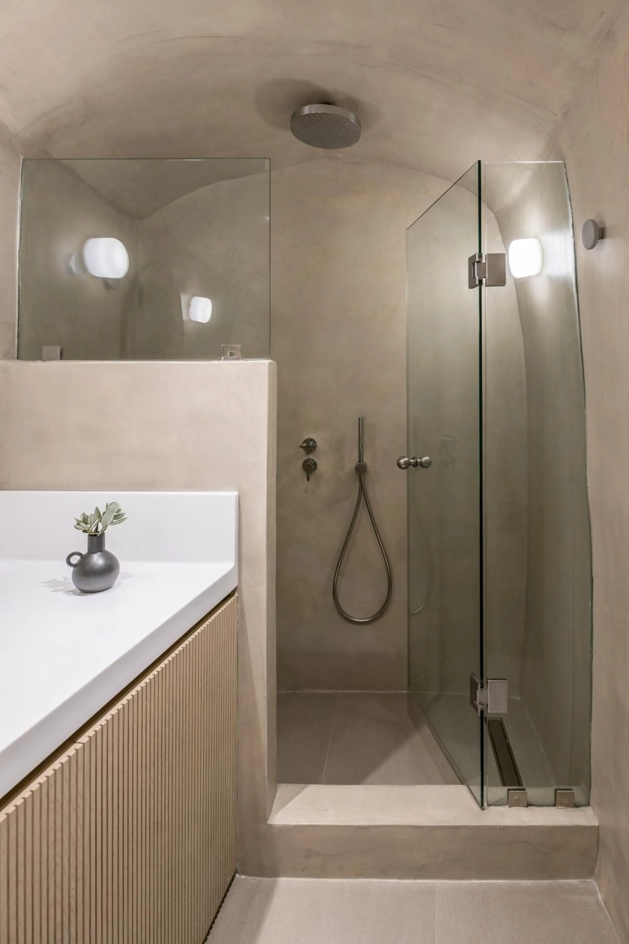 Bathroom in Enigma Suites