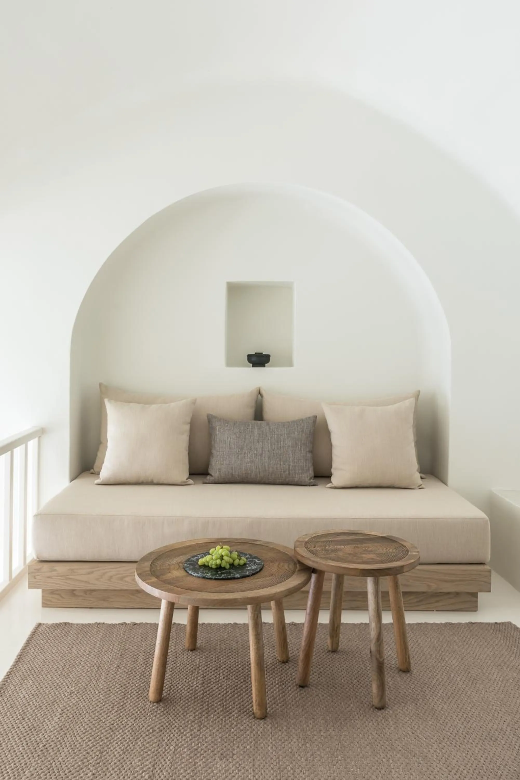 Bed in Enigma Suites