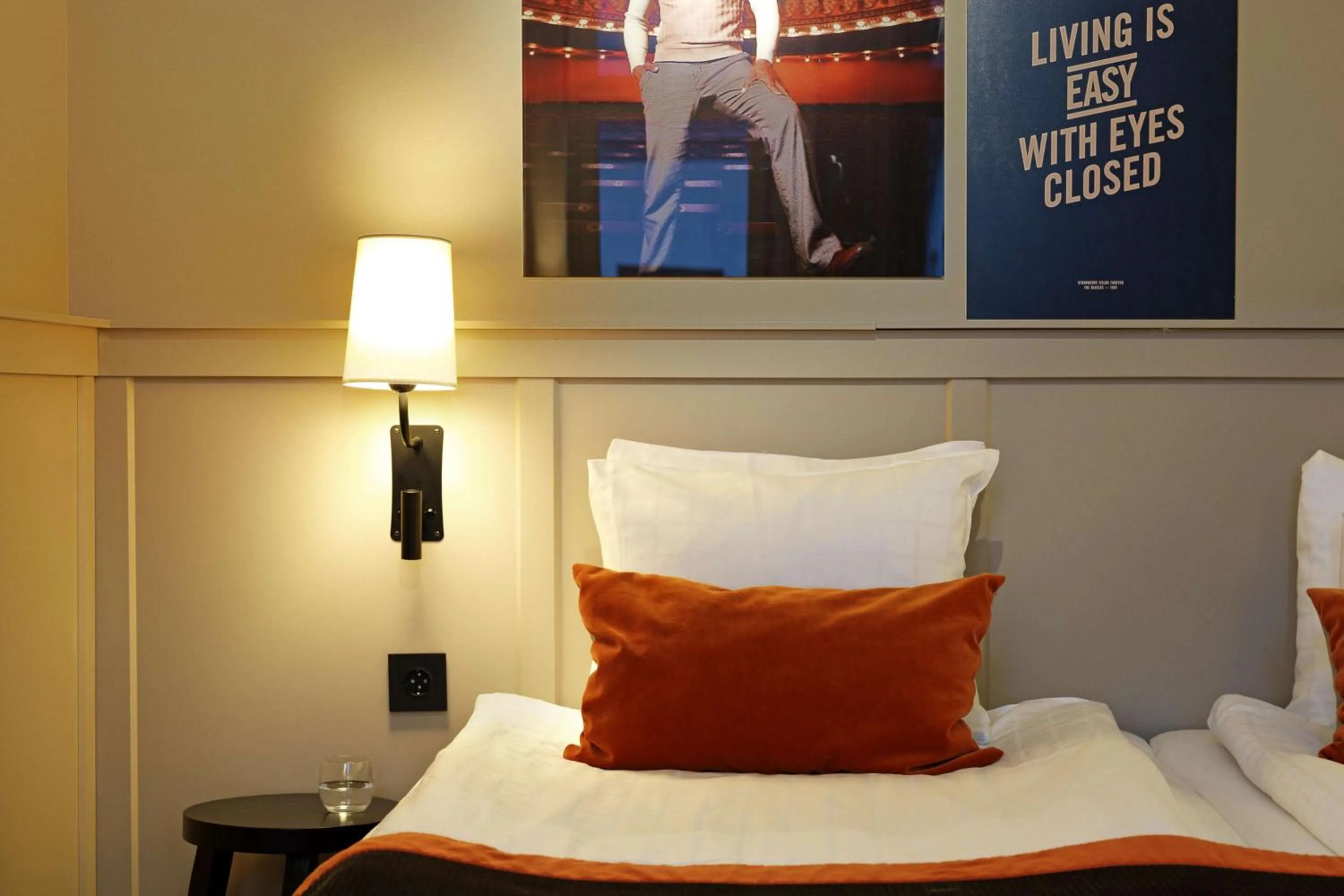 Bedroom, Bed in Scandic Grand Central