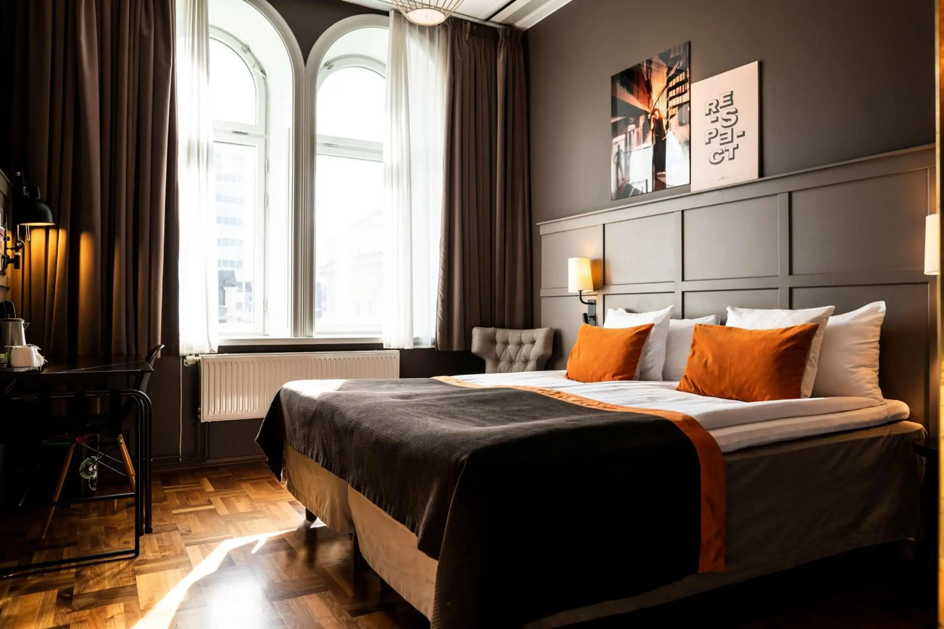 Bedroom, Bed in Scandic Grand Central Bedroom, Bed in Scandic Grand Central