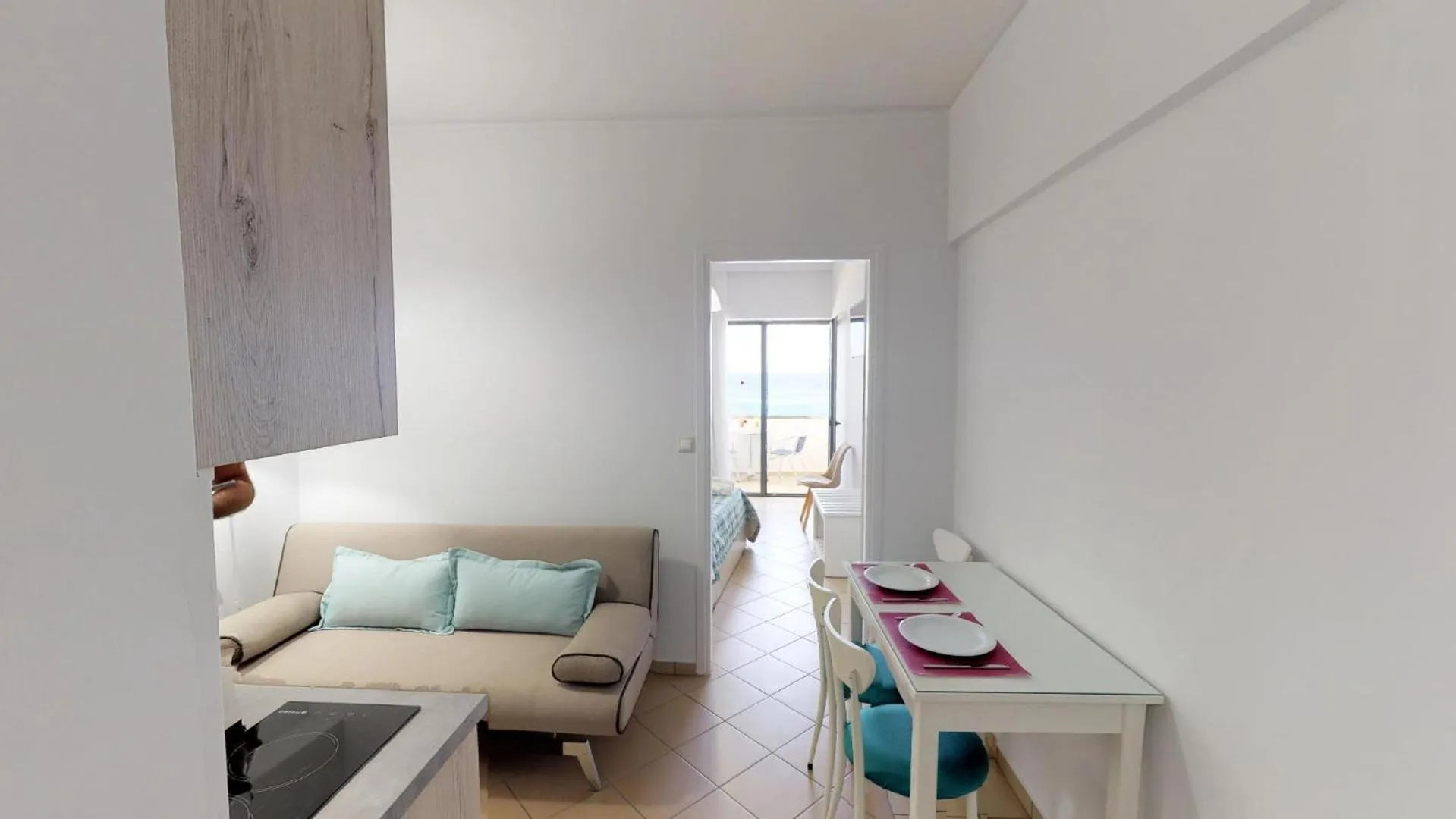 Kitchen or kitchenette in Medusa Apartments