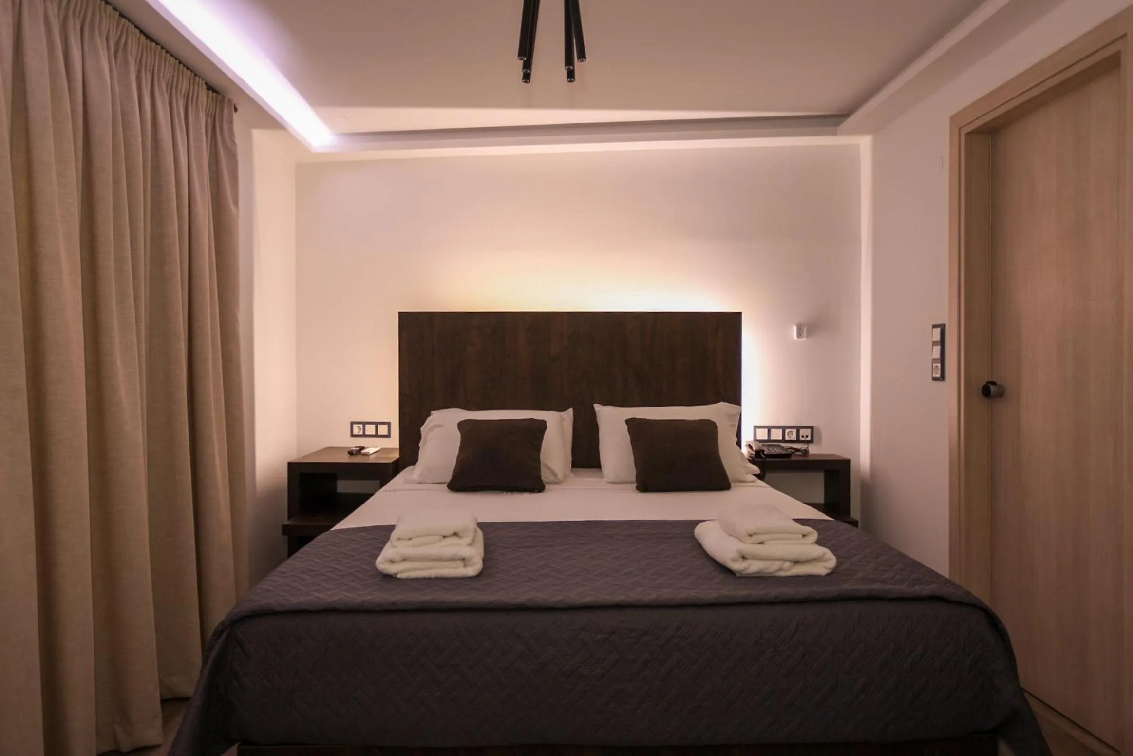 Bedroom, Bed in Medusa Apartments