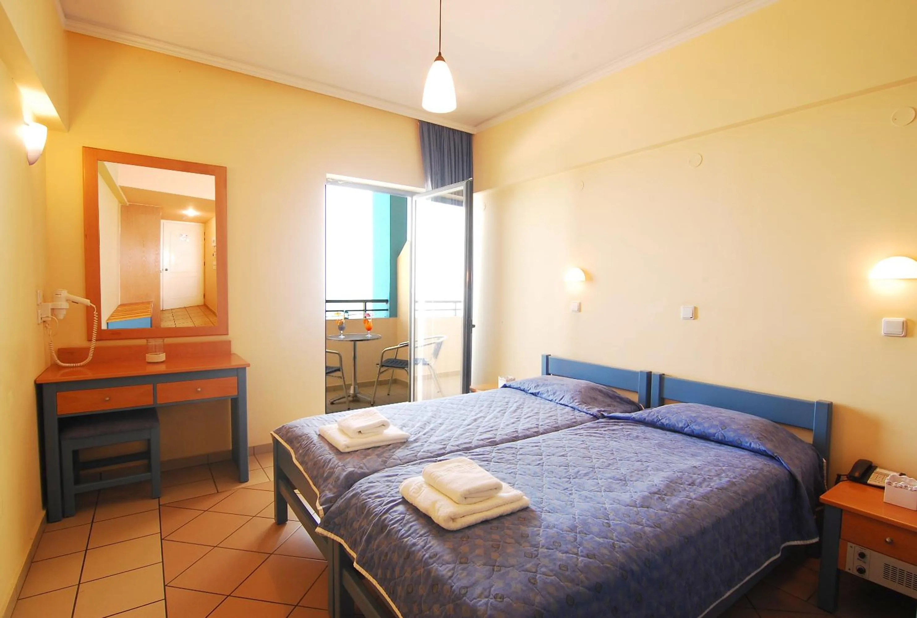 Bed in Medusa Apartments