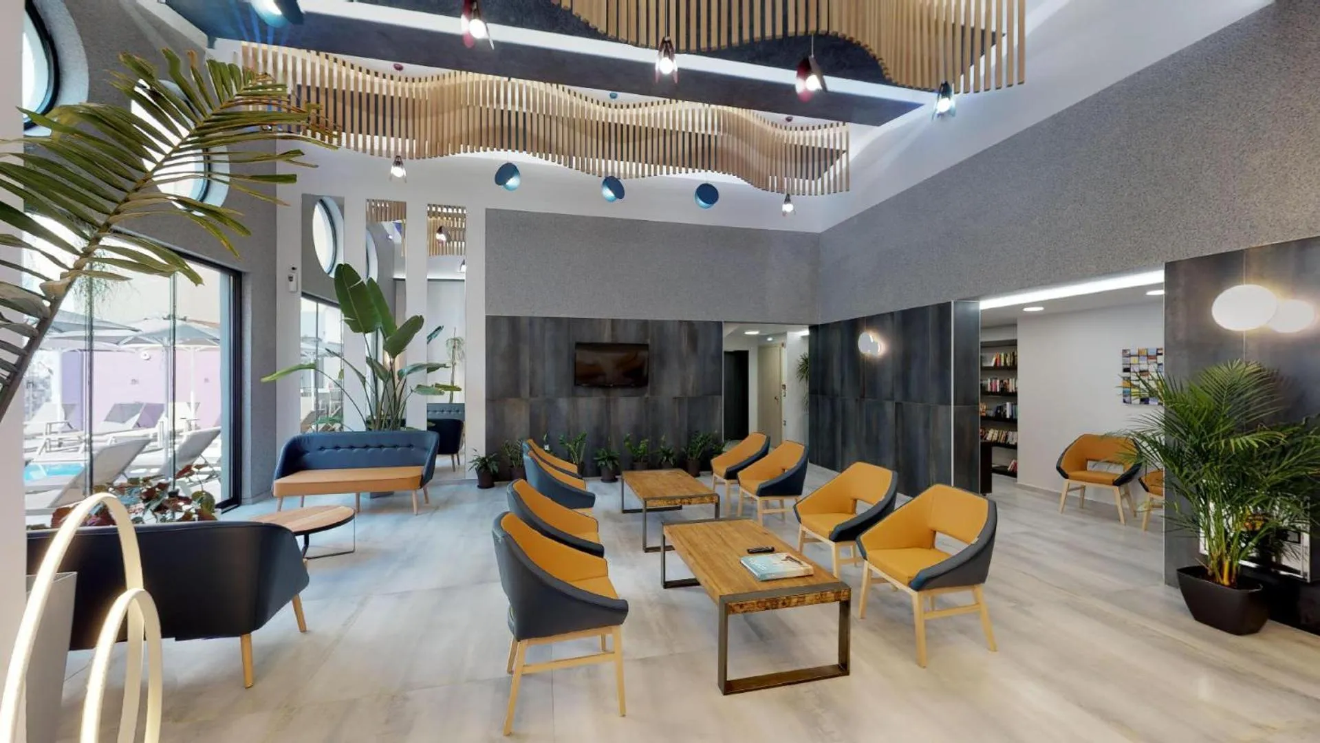 Lobby or reception in Medusa Apartments