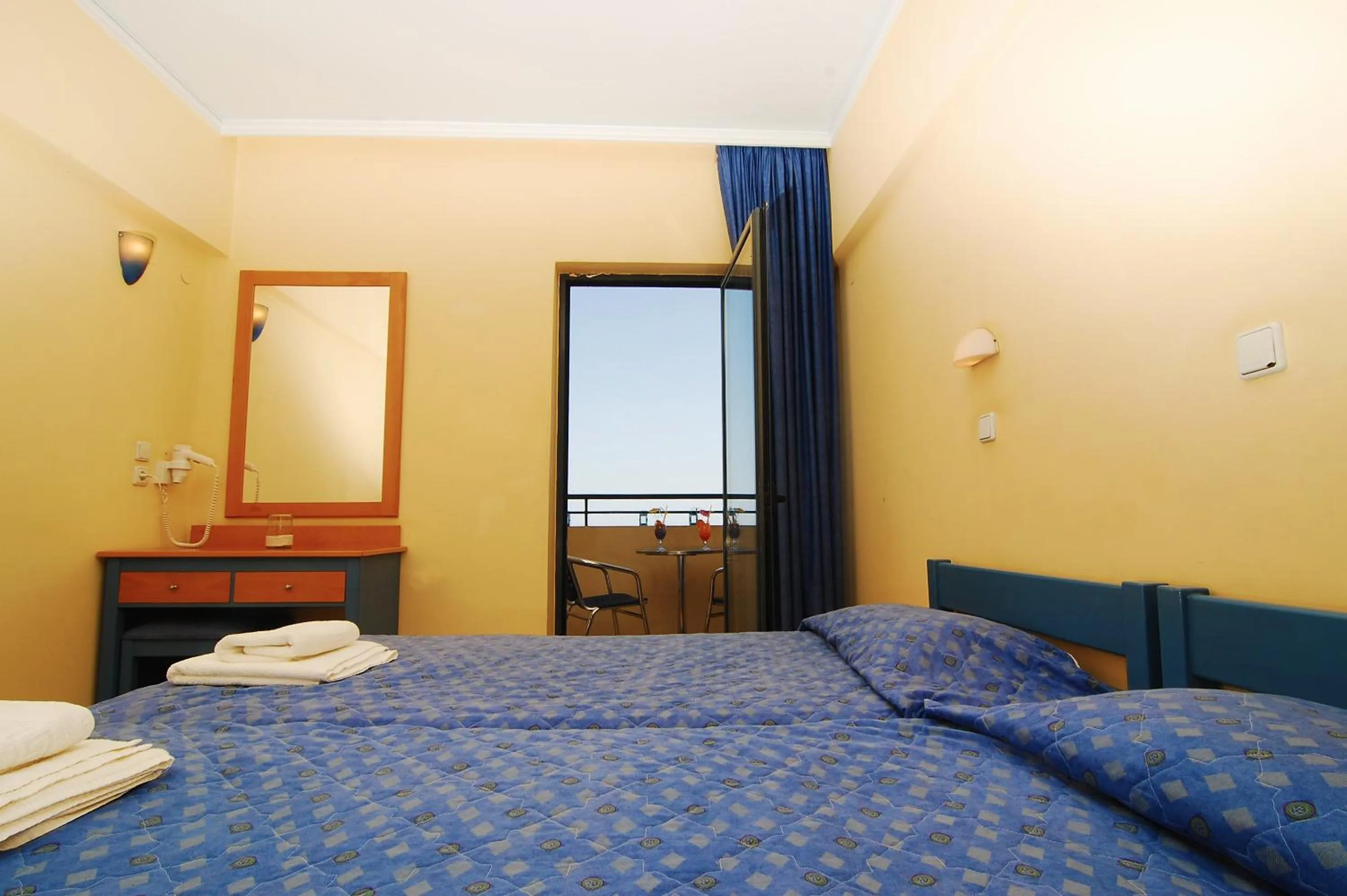 Bed in Medusa Apartments