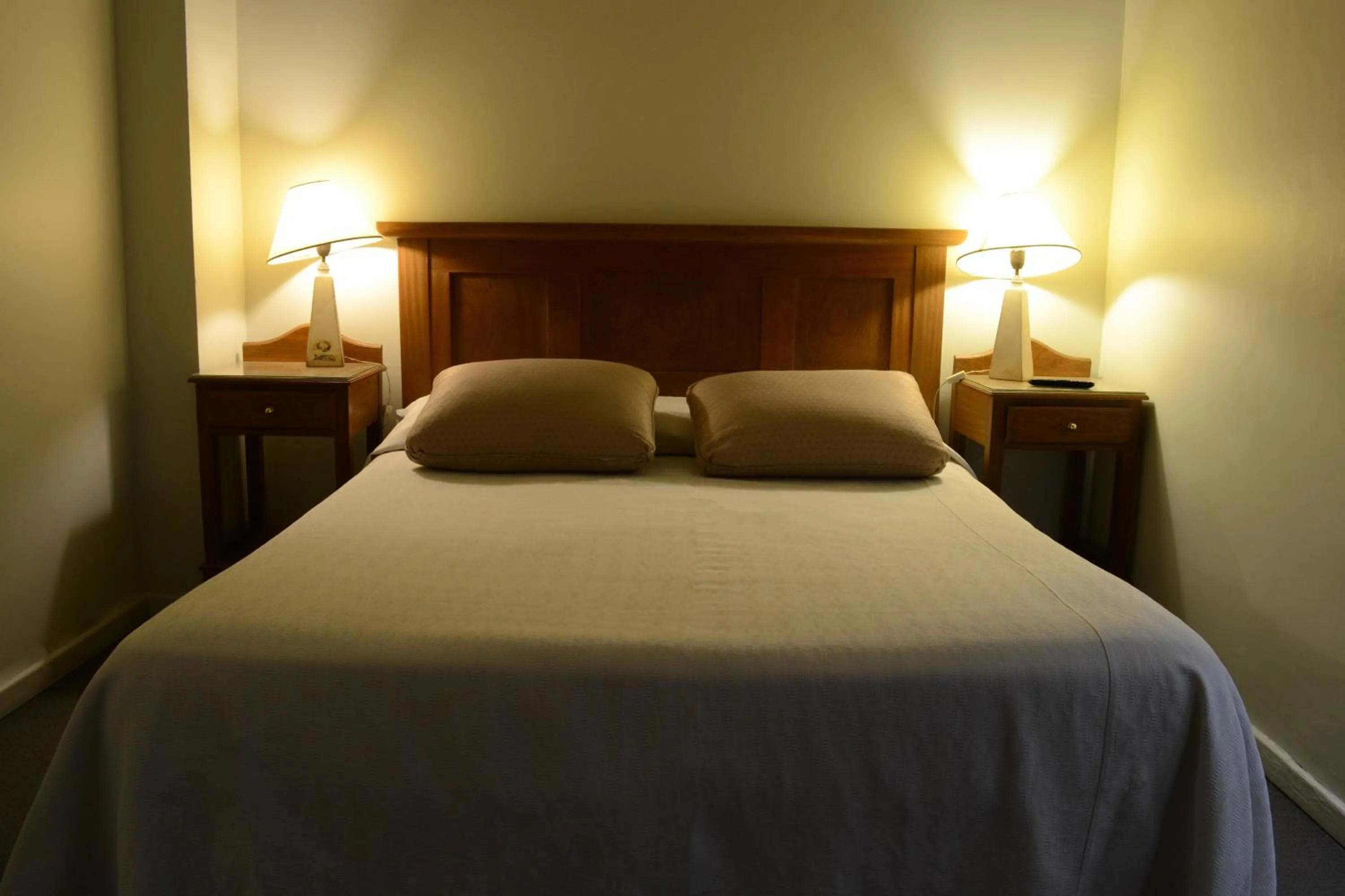 Bed in Apart Hotel Maue
