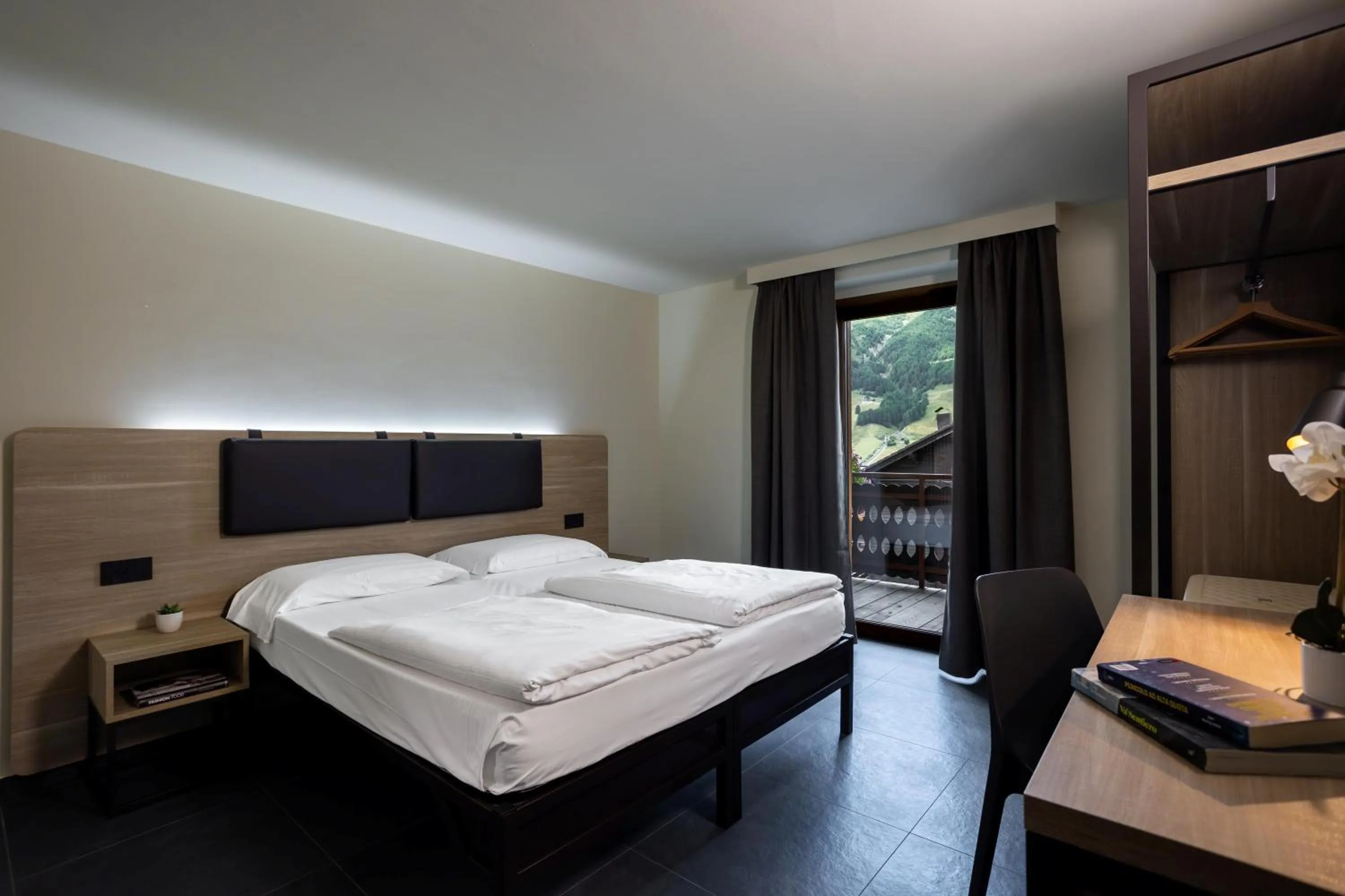 Bed in Hotel Loredana