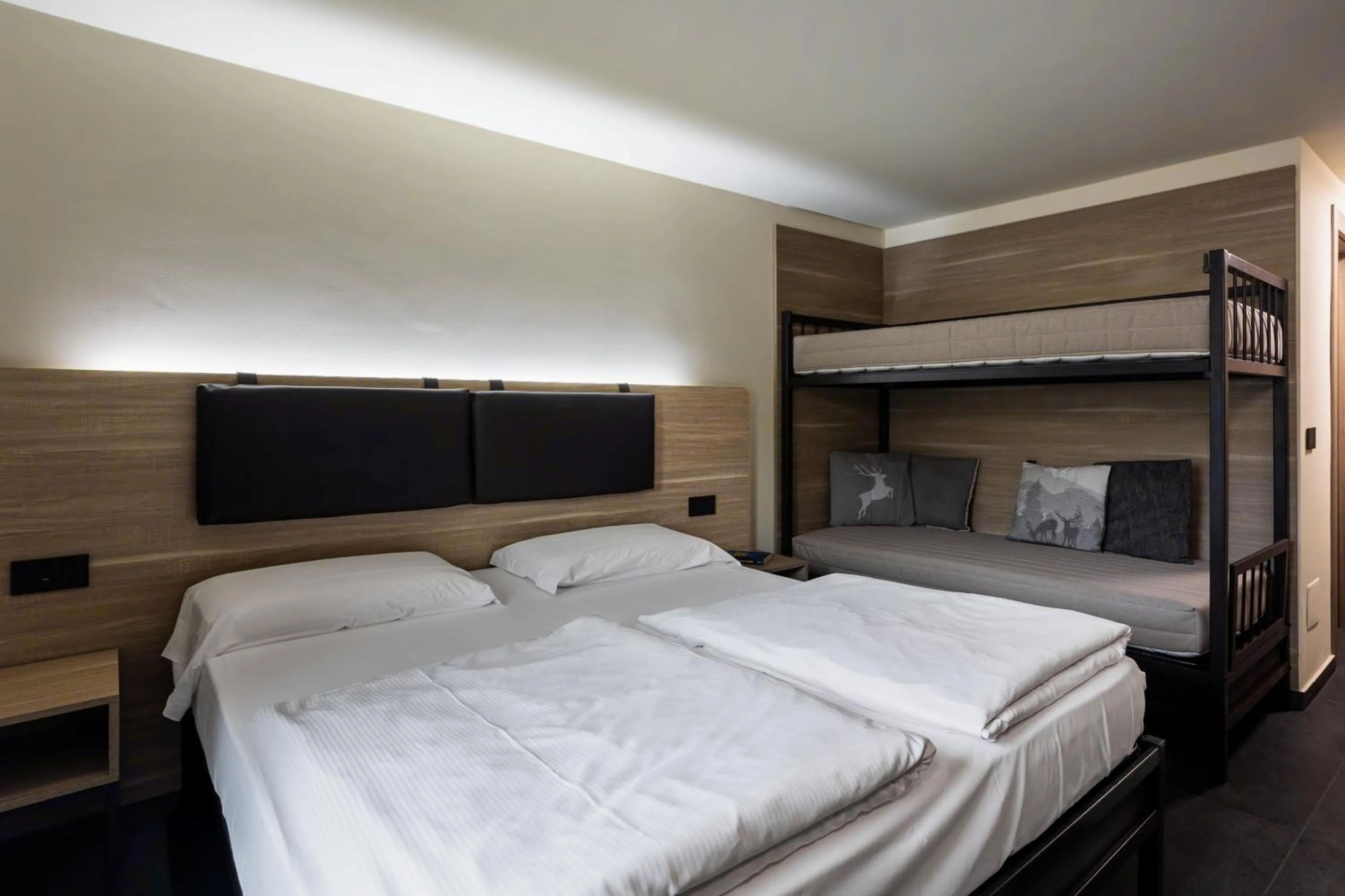 Bed in Hotel Loredana