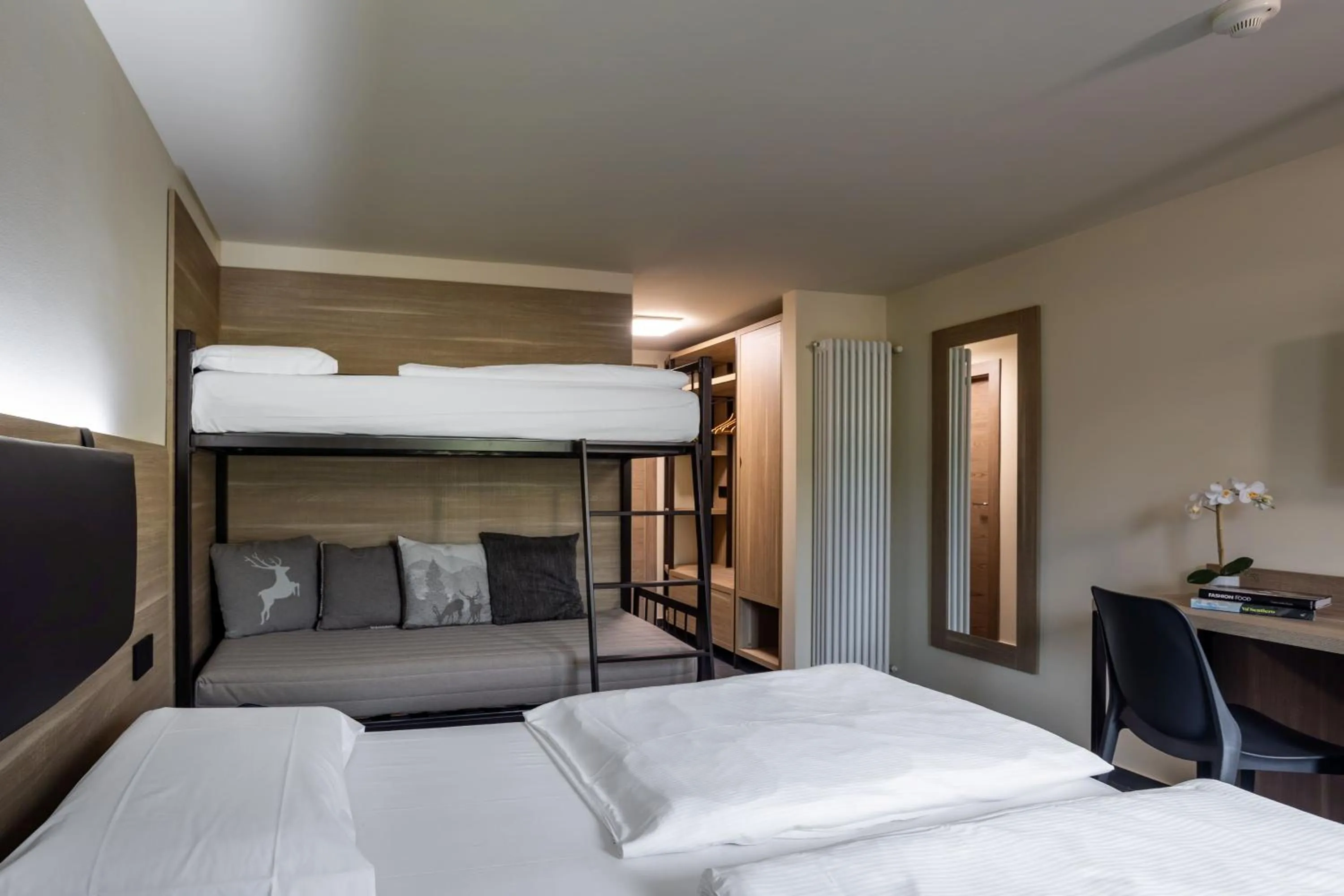 Bed in Hotel Loredana