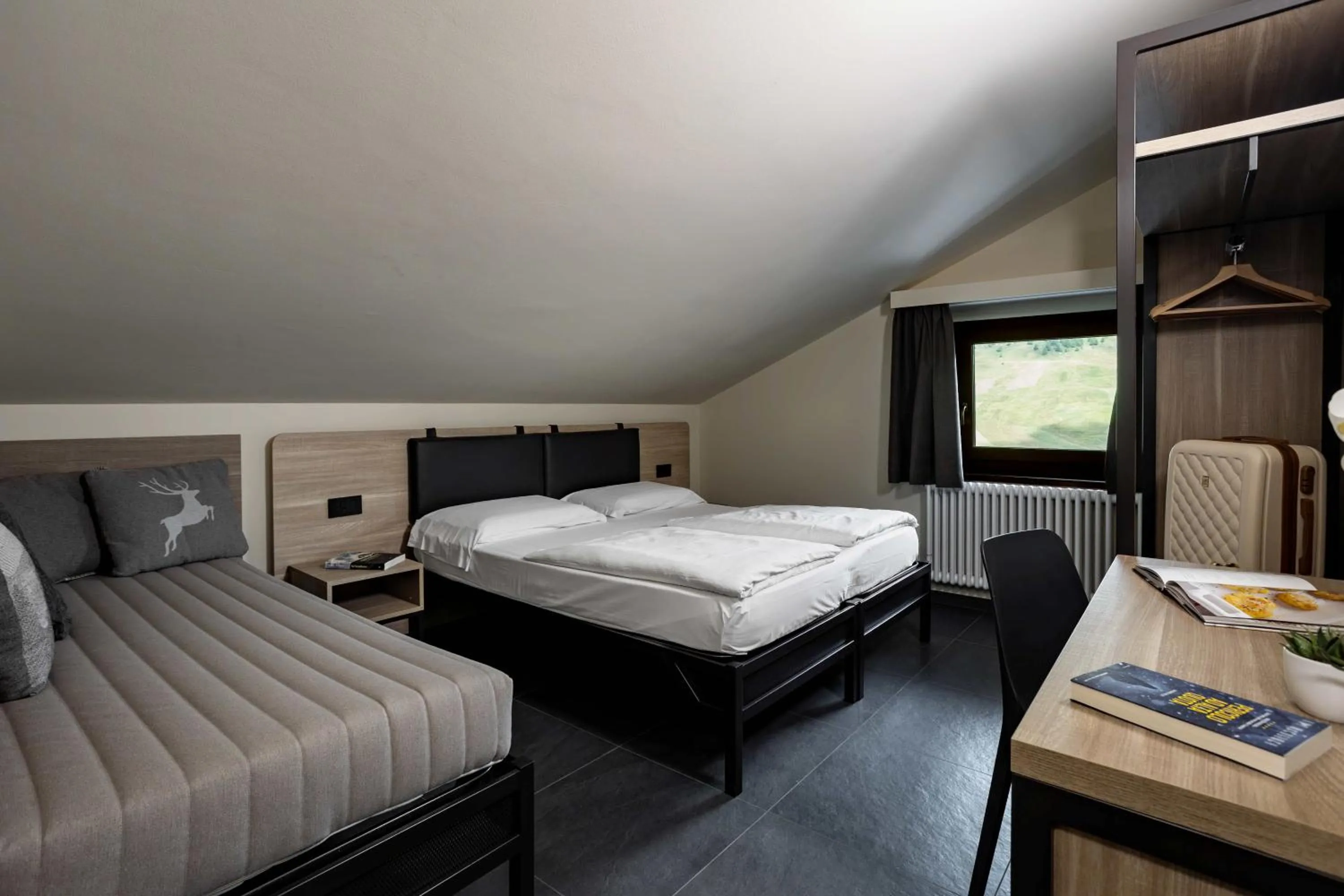 Bed in Hotel Loredana