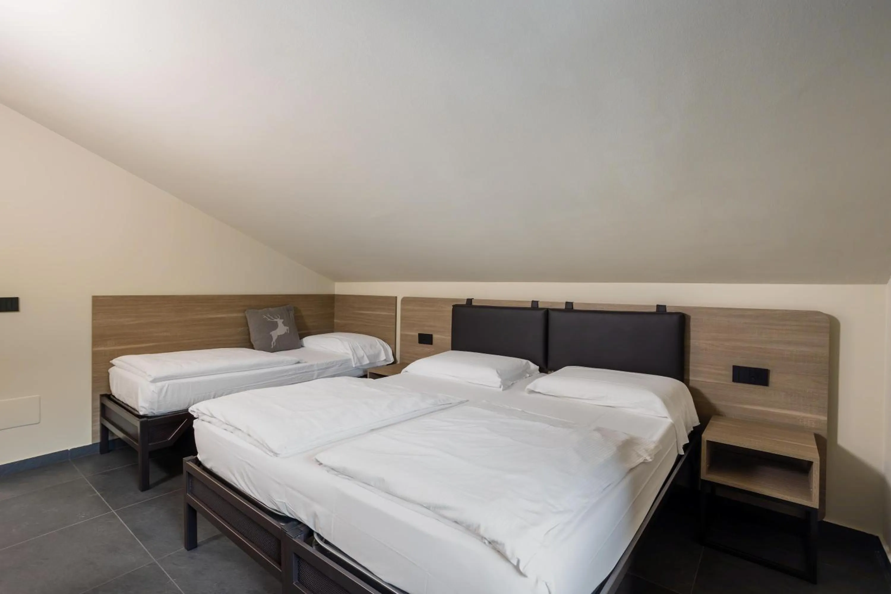 Bed in Hotel Loredana